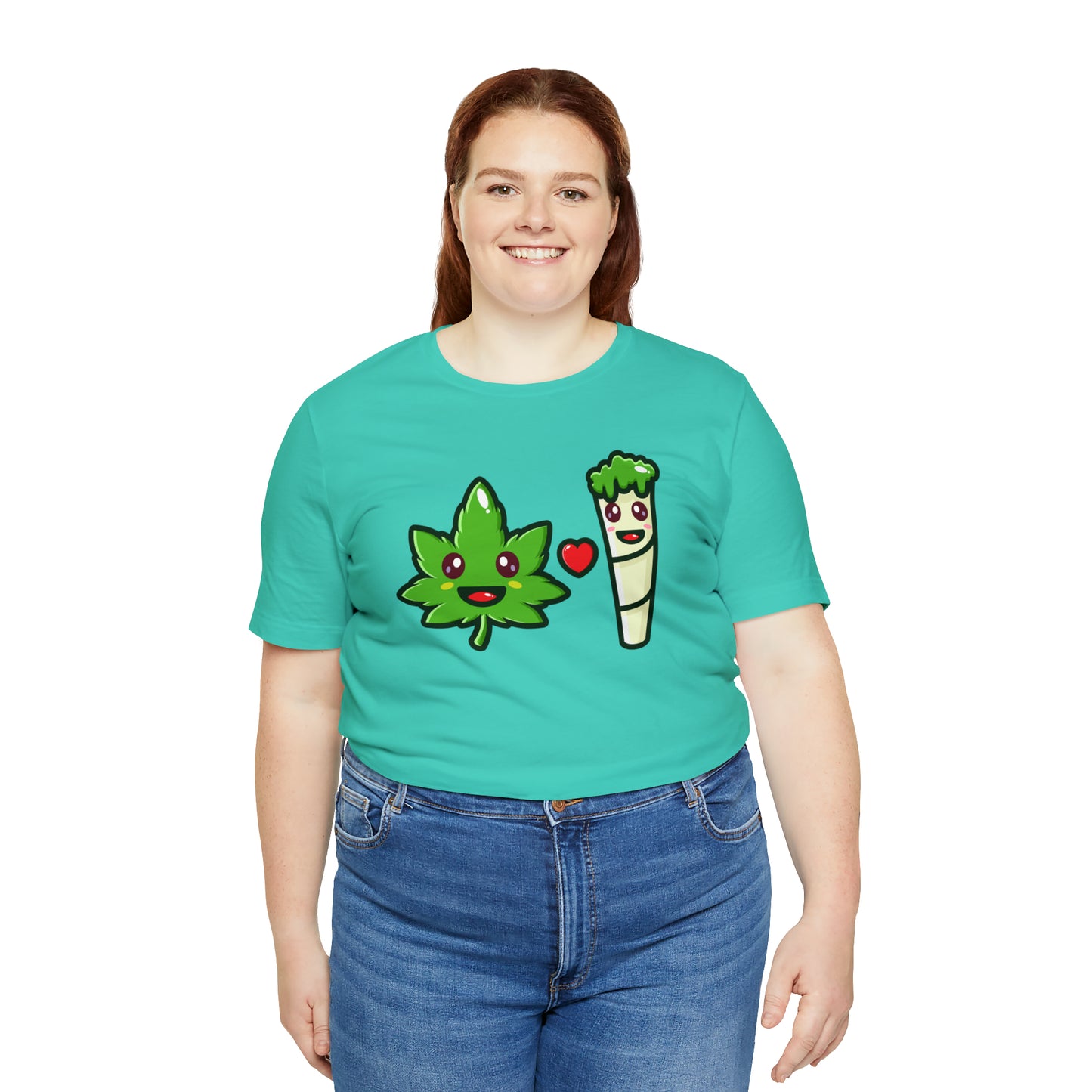 Stoney: Leafy Loves Blunty  │Premium Jersey T-shirt