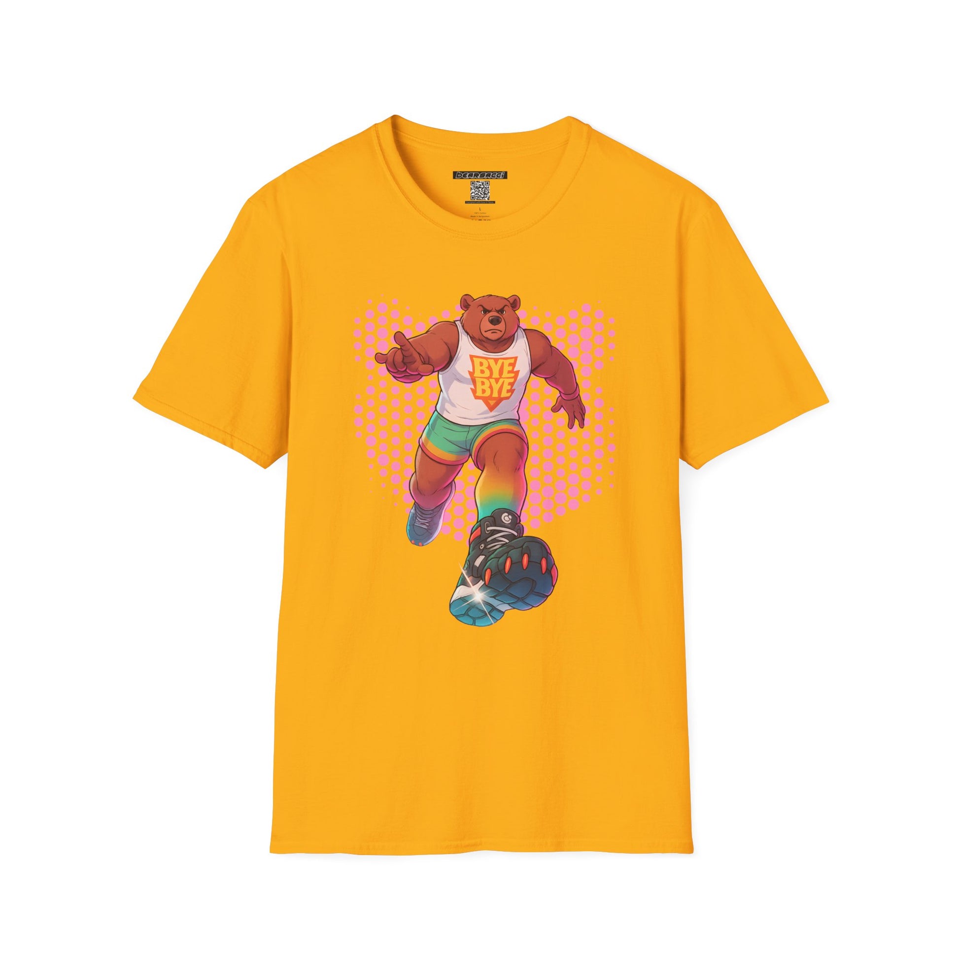 GymBros®: Bye Bye Bad Decisions Bear │ Softsyle T-shirt