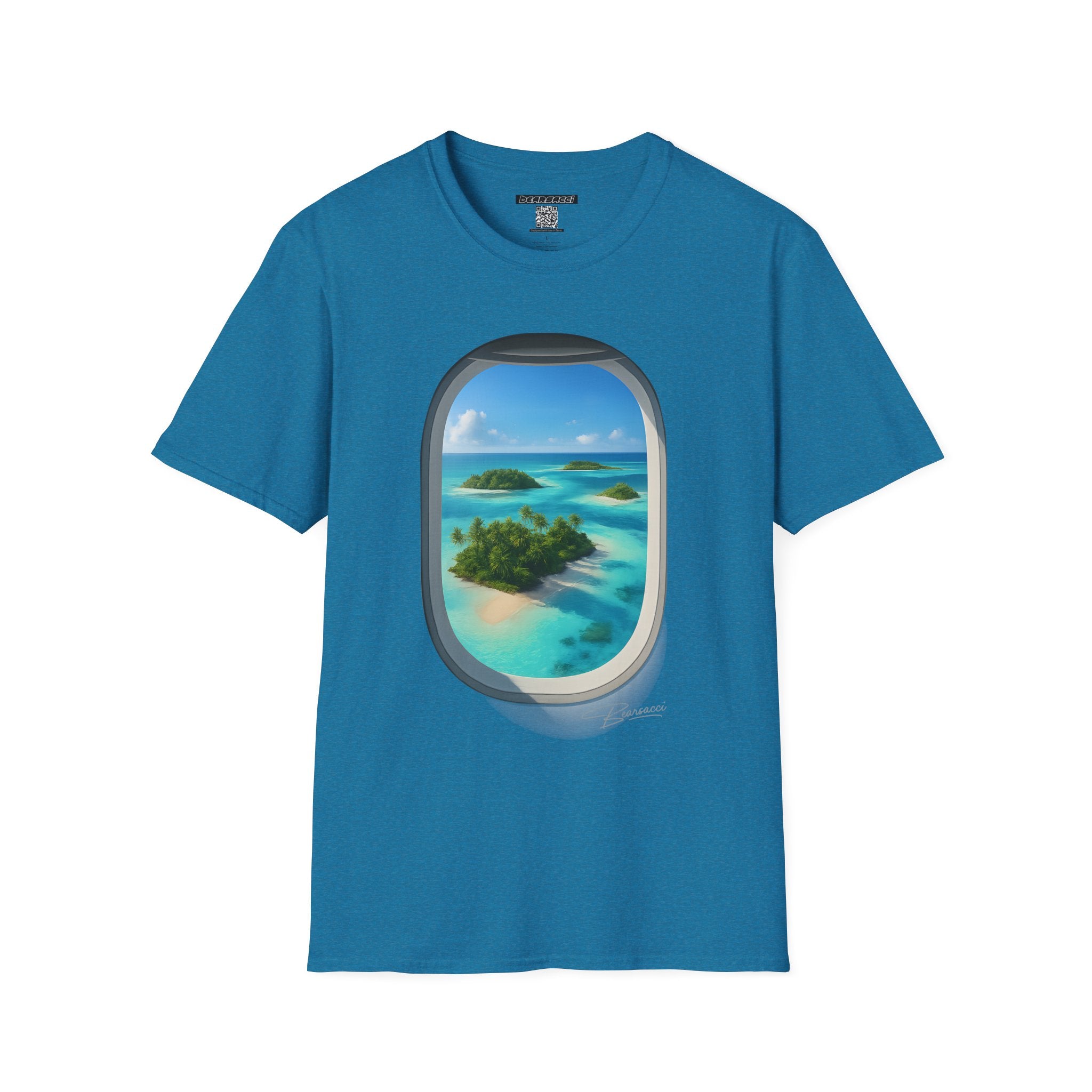 HyperPop™ X Wanderlust™ X FakeDesigner™: Window Seat Porthole Fantasy │ Softsyle T-shirt