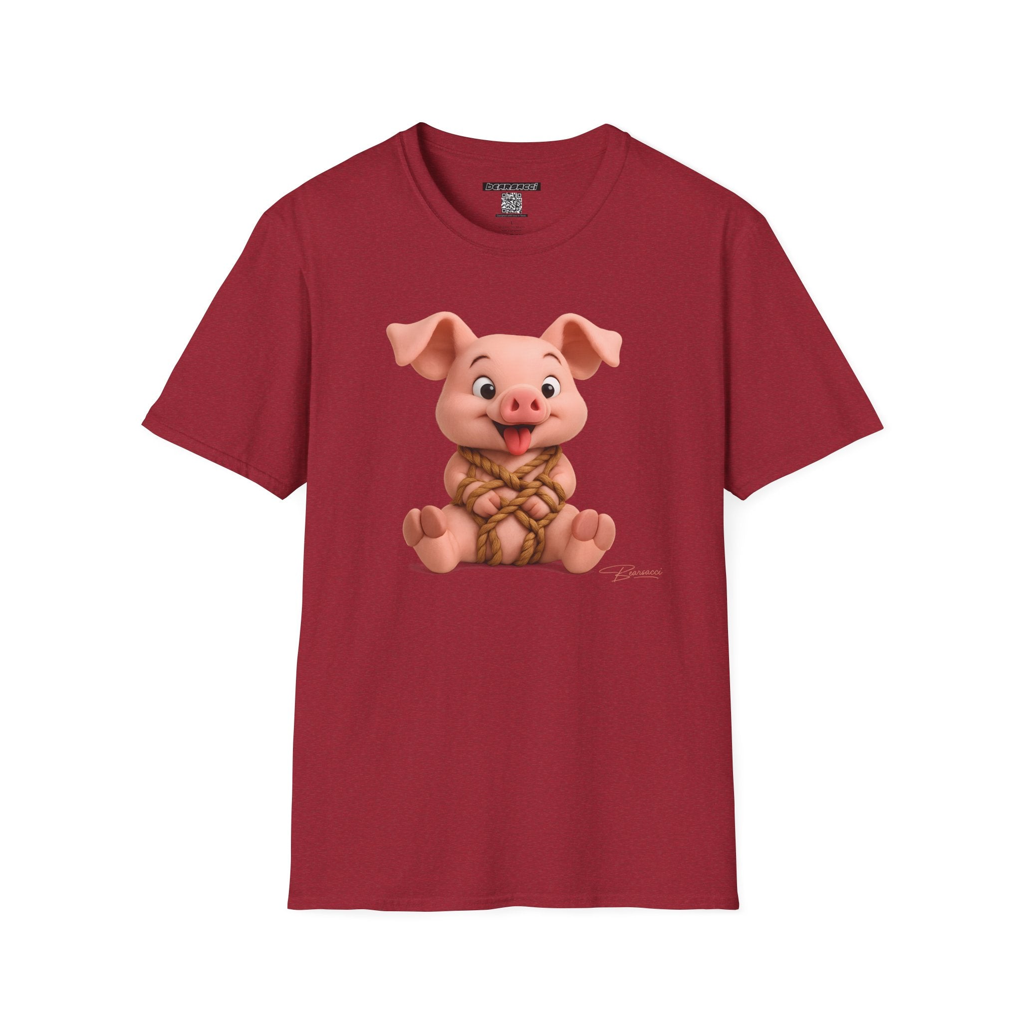 SlutPride® X Dominion®: Hog Tied (Rope Piggy)│ Softsyle T-shirt