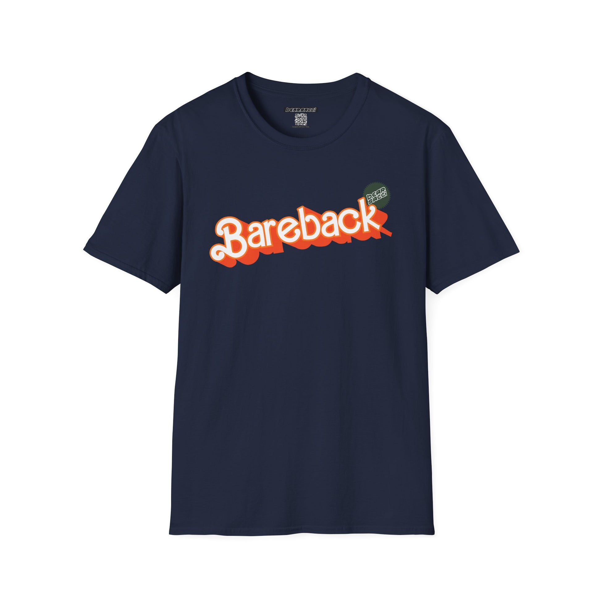 Bearbie® X Slutpride®: Bareback Logo (Hunter) │Softsyle T-shirt