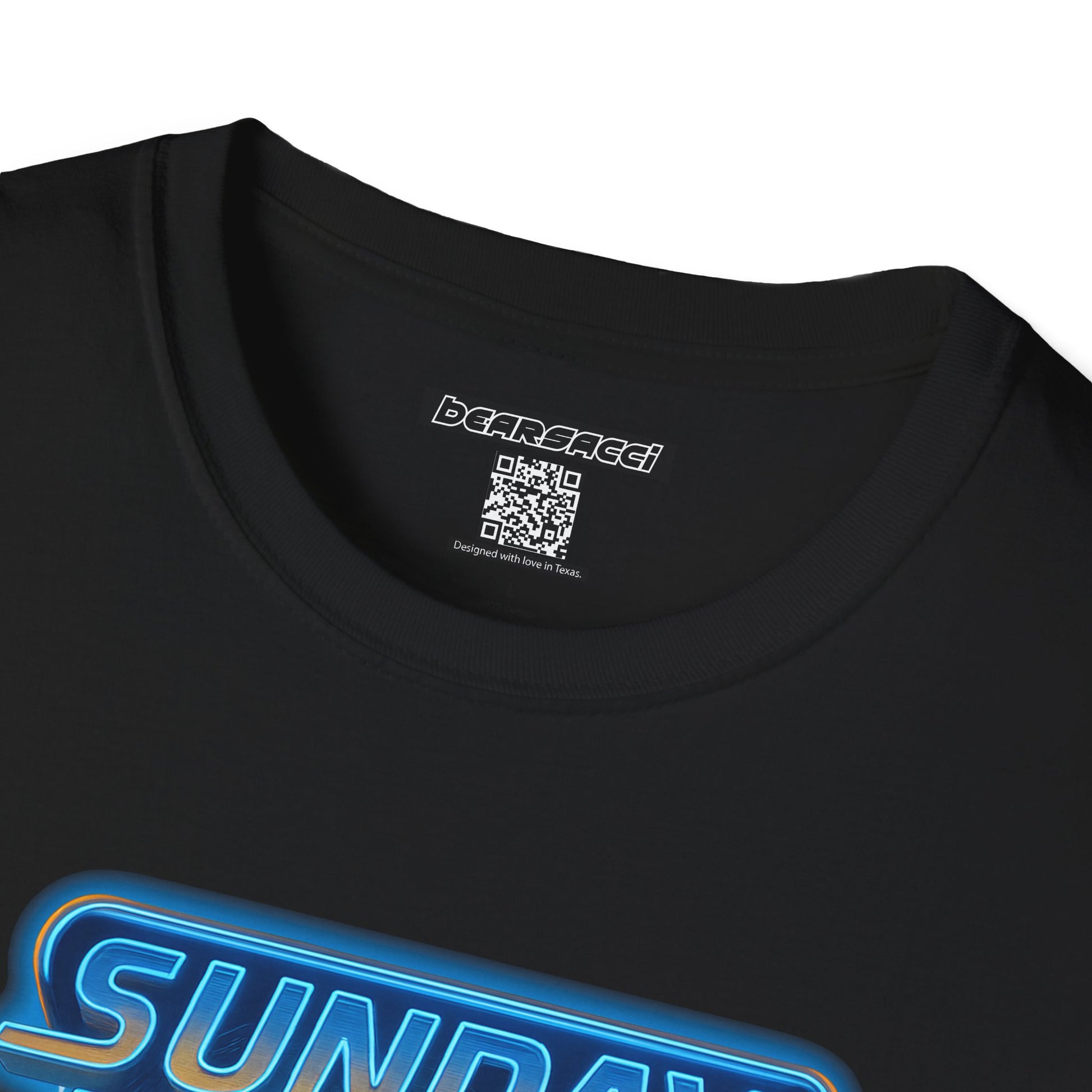 Bearsacci™: Sunday Funday Atlas Disco Bear Remix│ Softsyle T-shirt