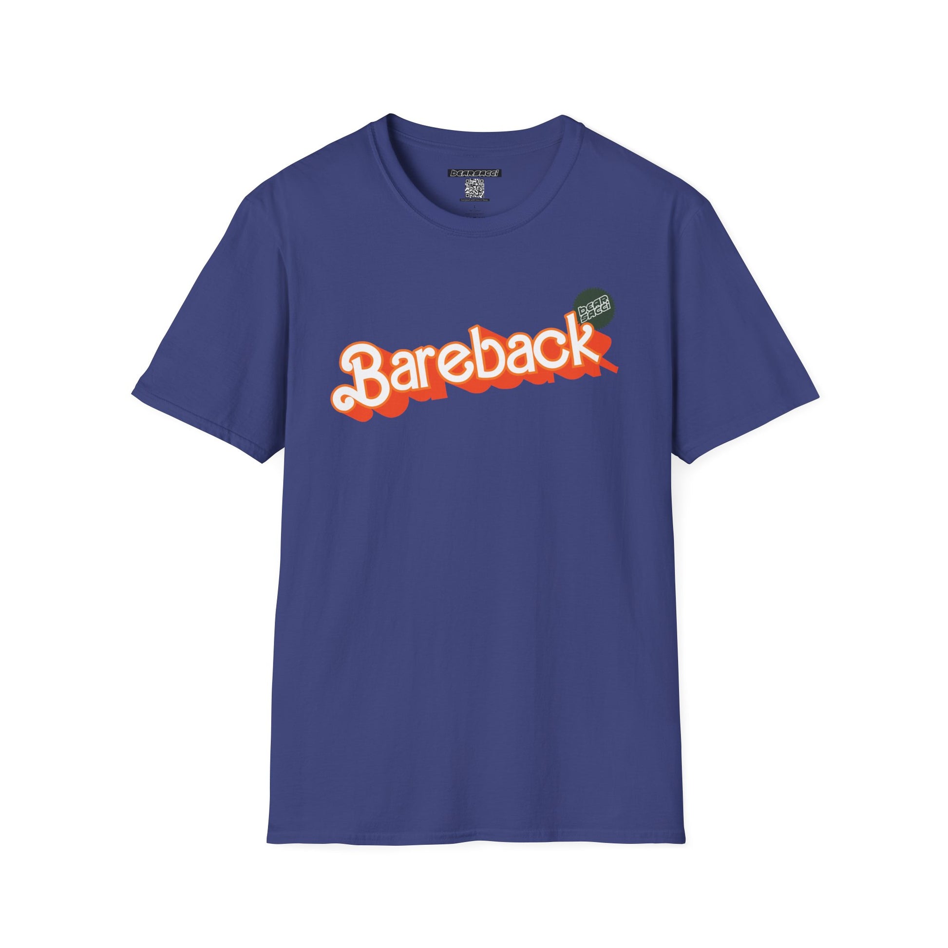 Bearbie® X Slutpride®: Bareback Logo (Hunter) │Softsyle T-shirt