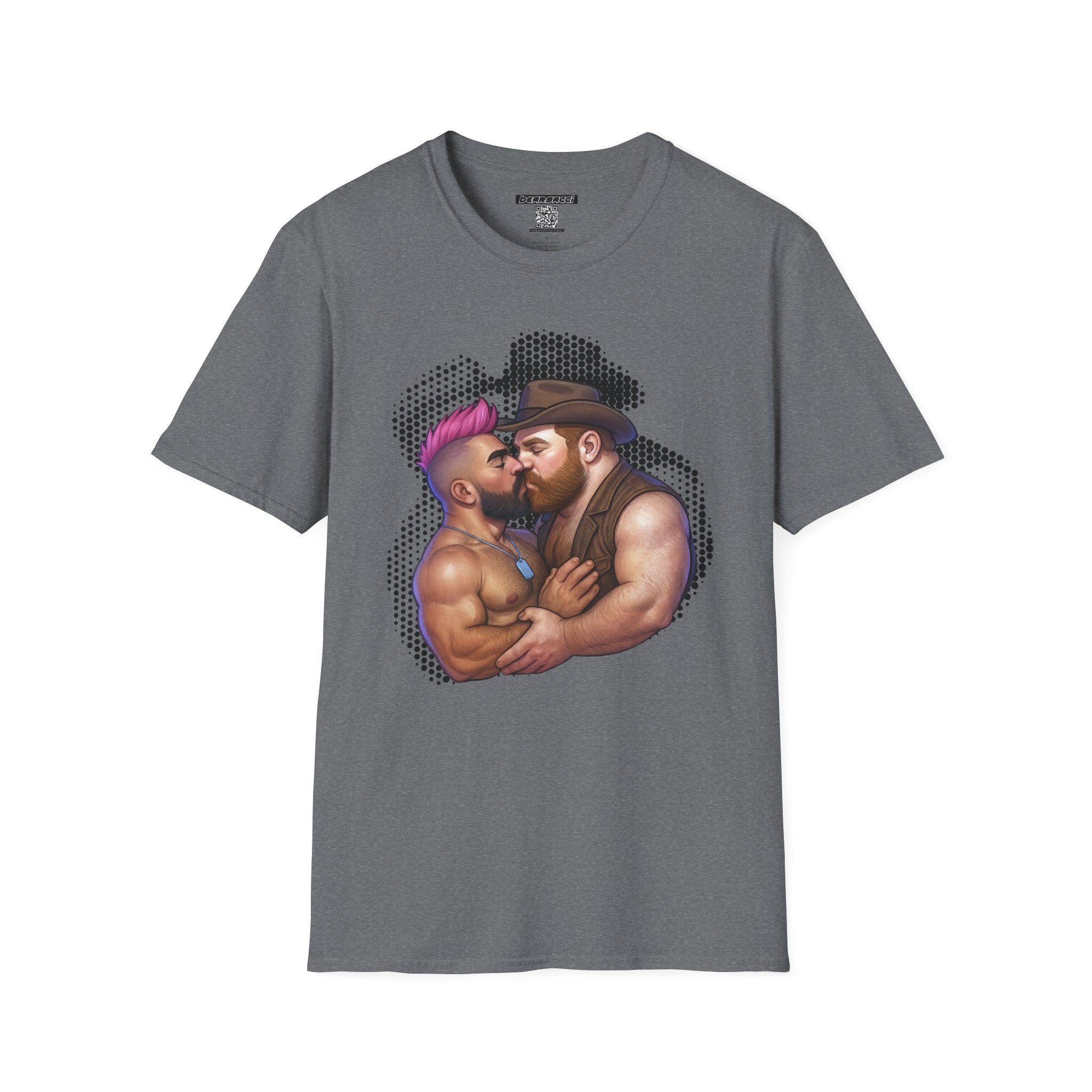 Bearsacci™: Cowboy & MMA Fighter│ Softsyle T-shirt