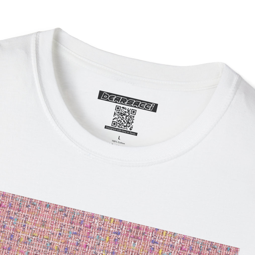 Fake Designer™: Pink Tweed Fuck│ Softsyle T-shirt