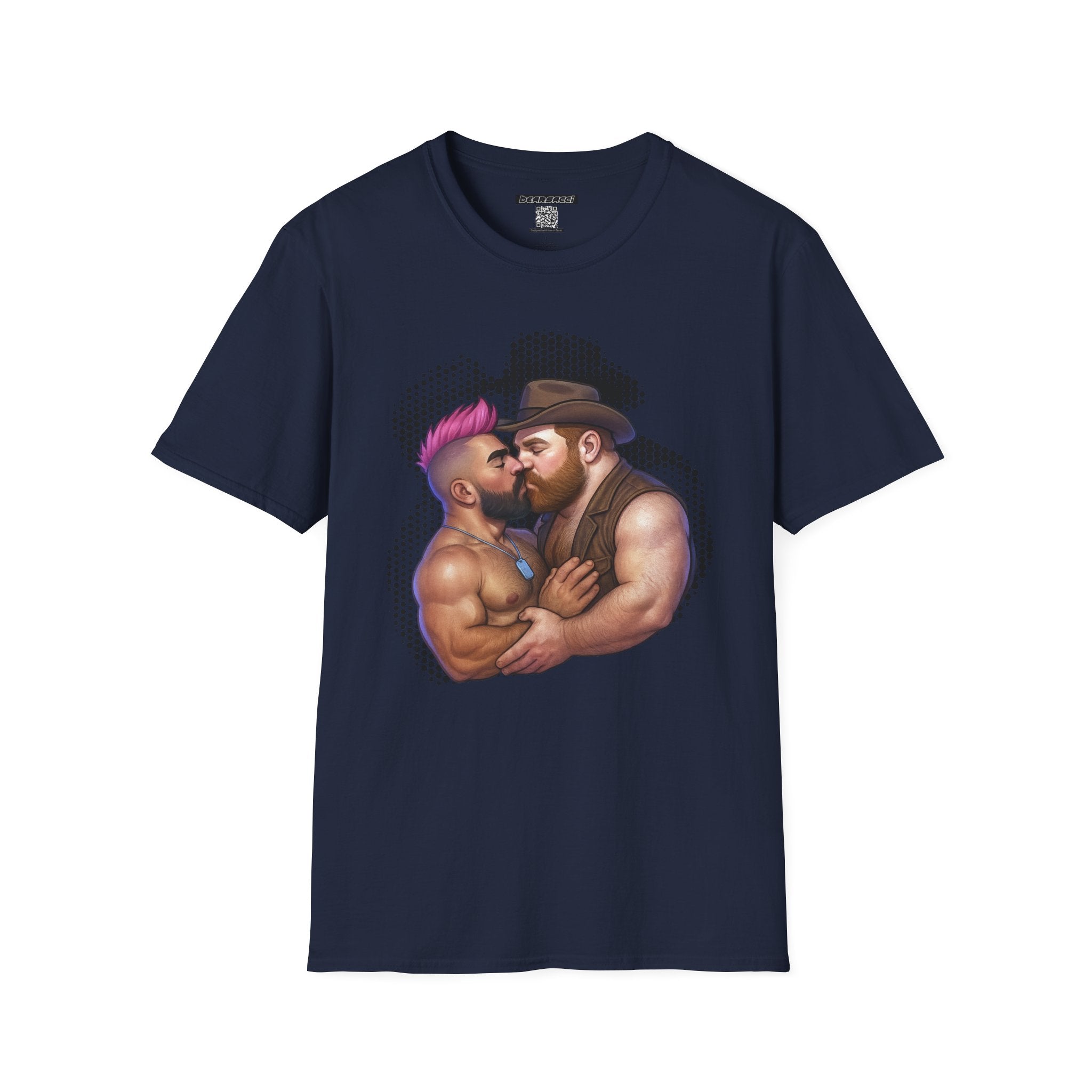 Bearsacci™: Cowboy & MMA Fighter│ Softsyle T-shirt