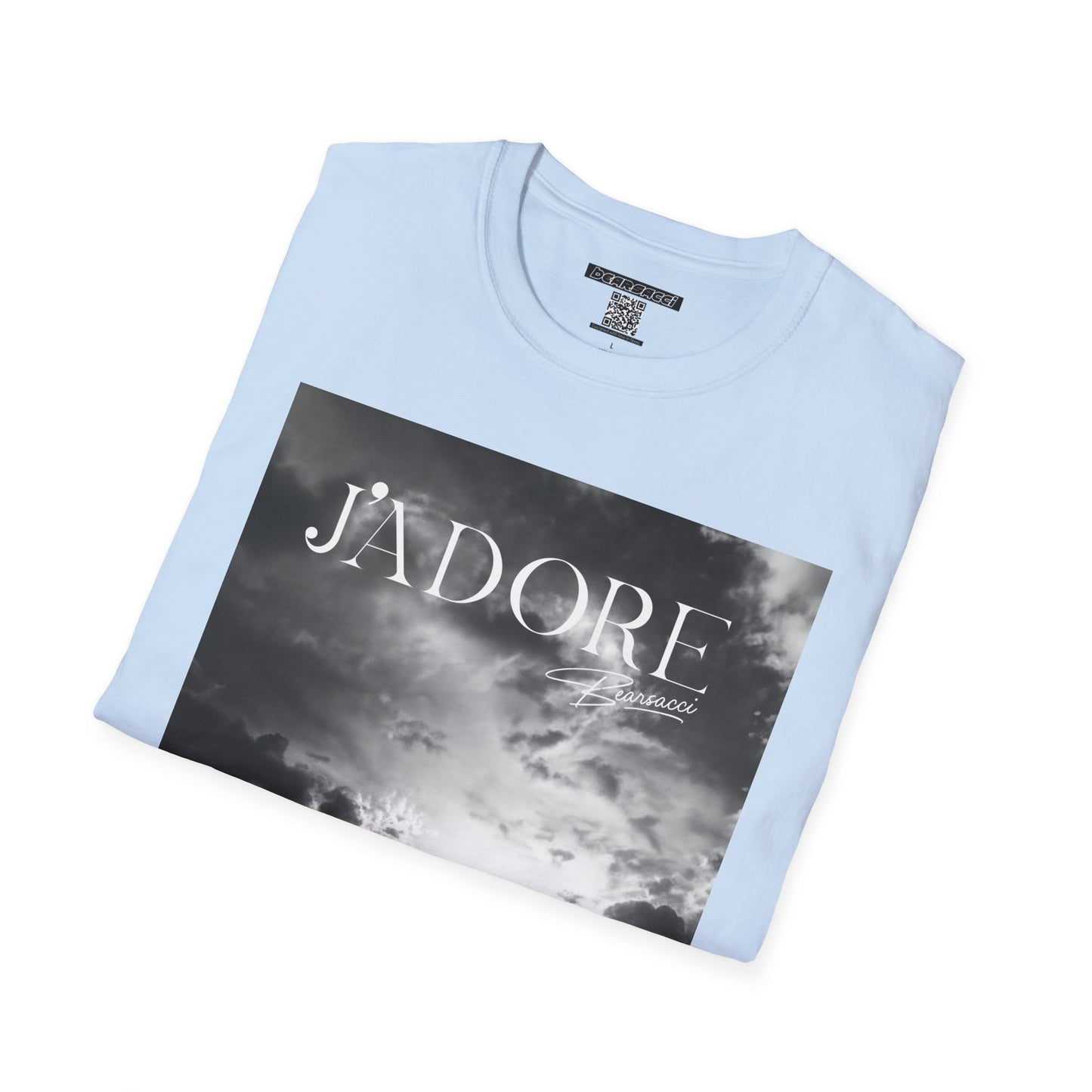 Fake Designer™: J'adore Bearsacci Solitude Is Dangerously Addictive (Black and White Beach)│ Softsyle T-shirt