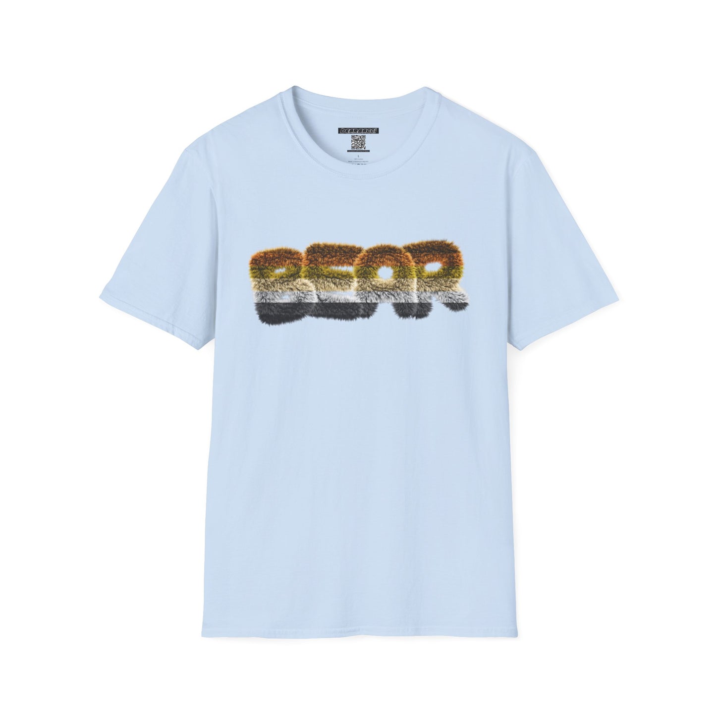 SlutPride™: Fuzzy Bear Flag│ Softsyle T-shirt