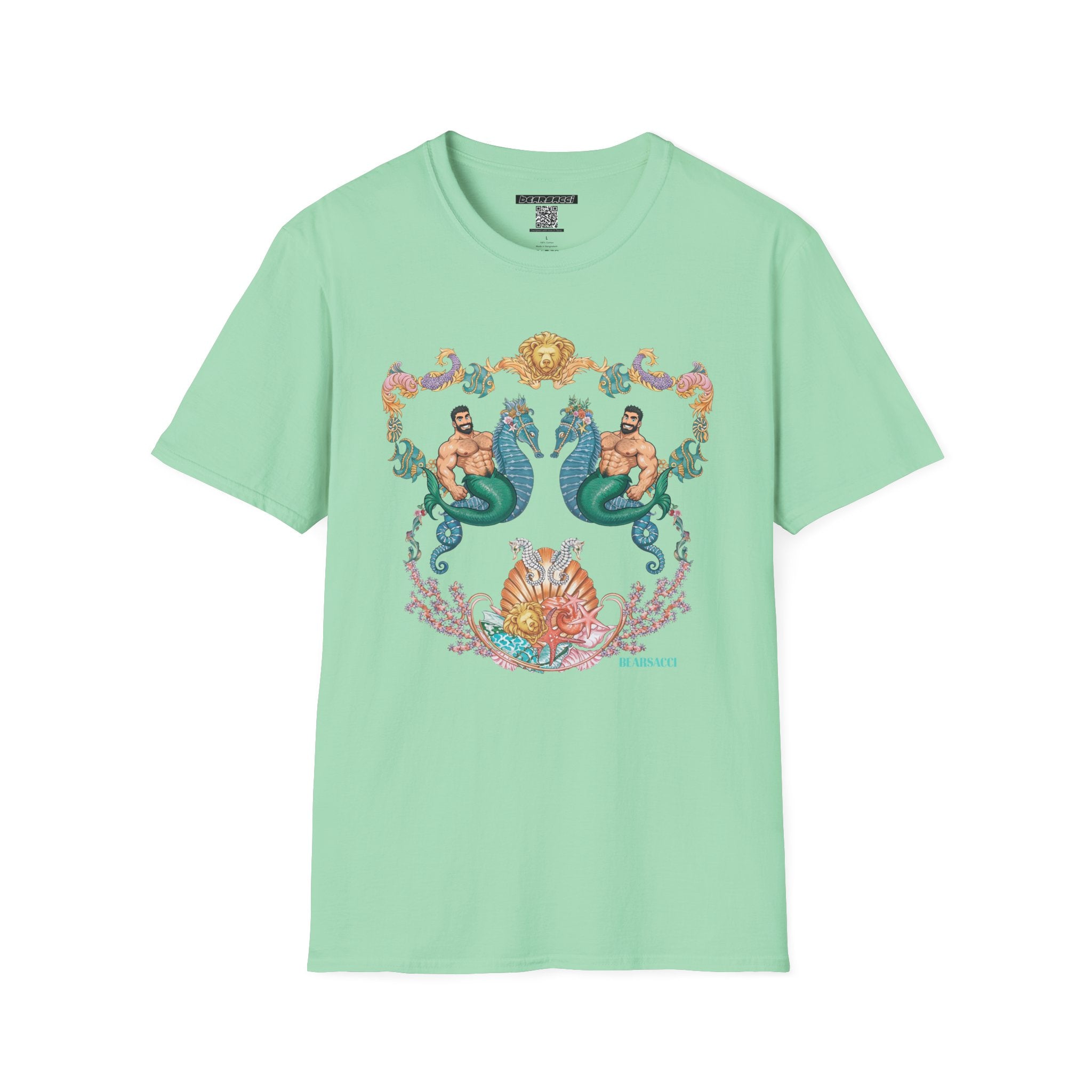 FakeDesigner®: Coral Fantasy: Bearoque Edition │ Softsyle T-shirt