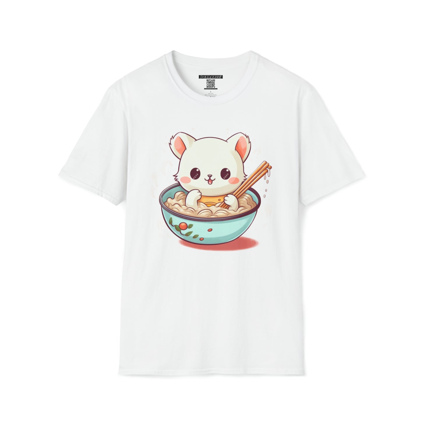 HyperPop™: Kitten Ramen │ Softsyle T-shirt