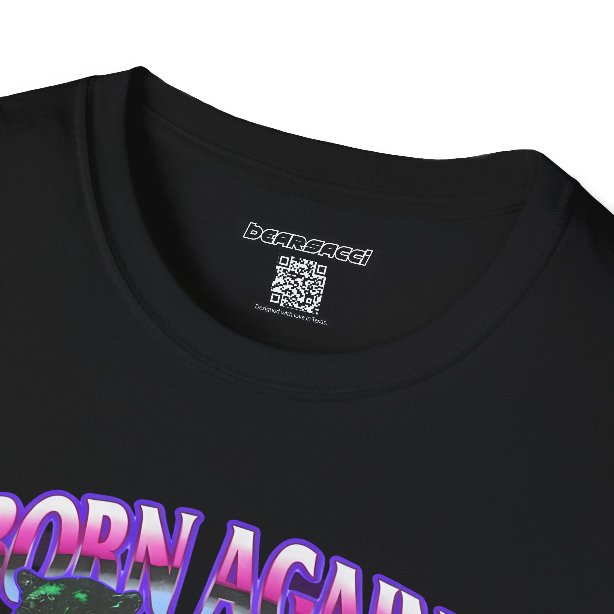 FakeDesigner®: Chinatown Market Secret Club Born Again Christian │ Softsyle T-shirt