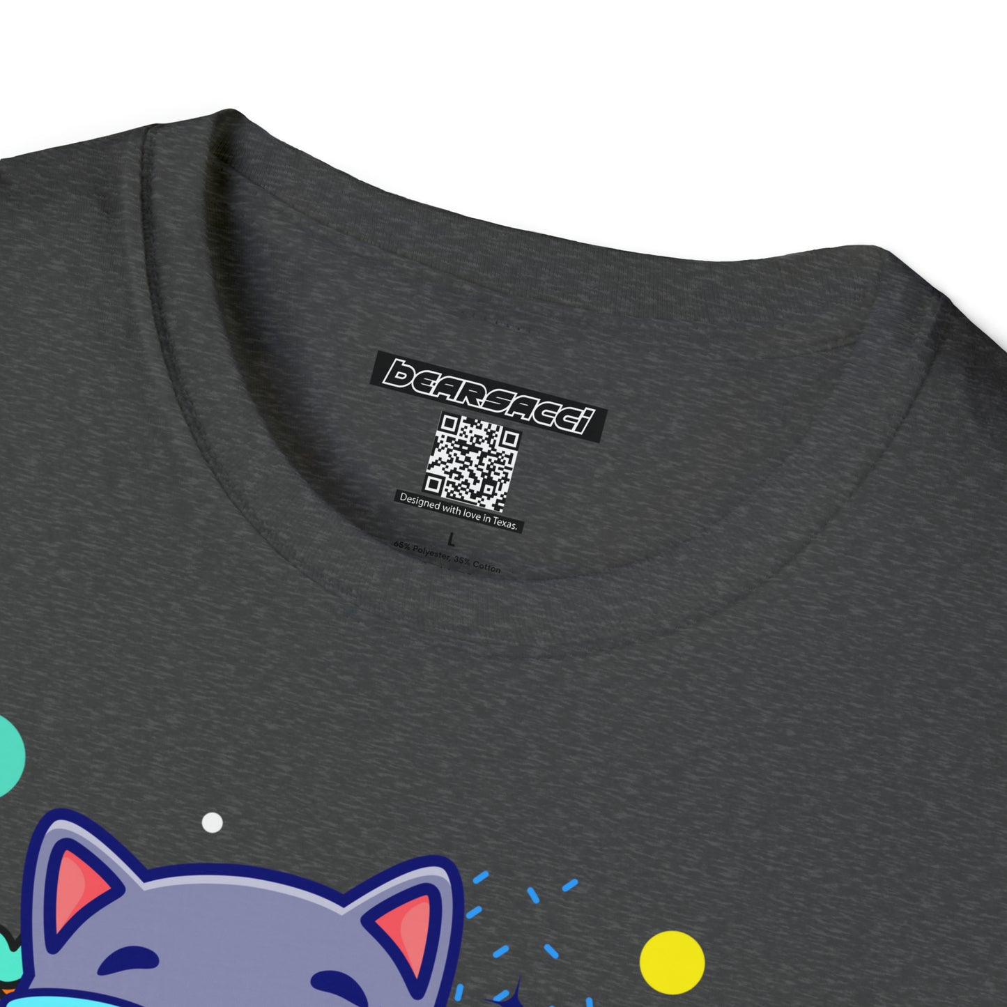 HyperPop™: Hella Dope 90s Cat │ Softsyle T-shirt