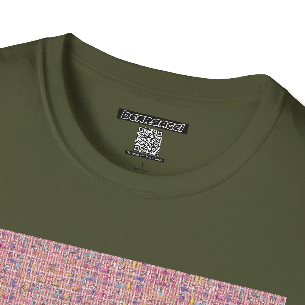 Fake Designer™: Pink Tweed Fuck│ Softsyle T-shirt