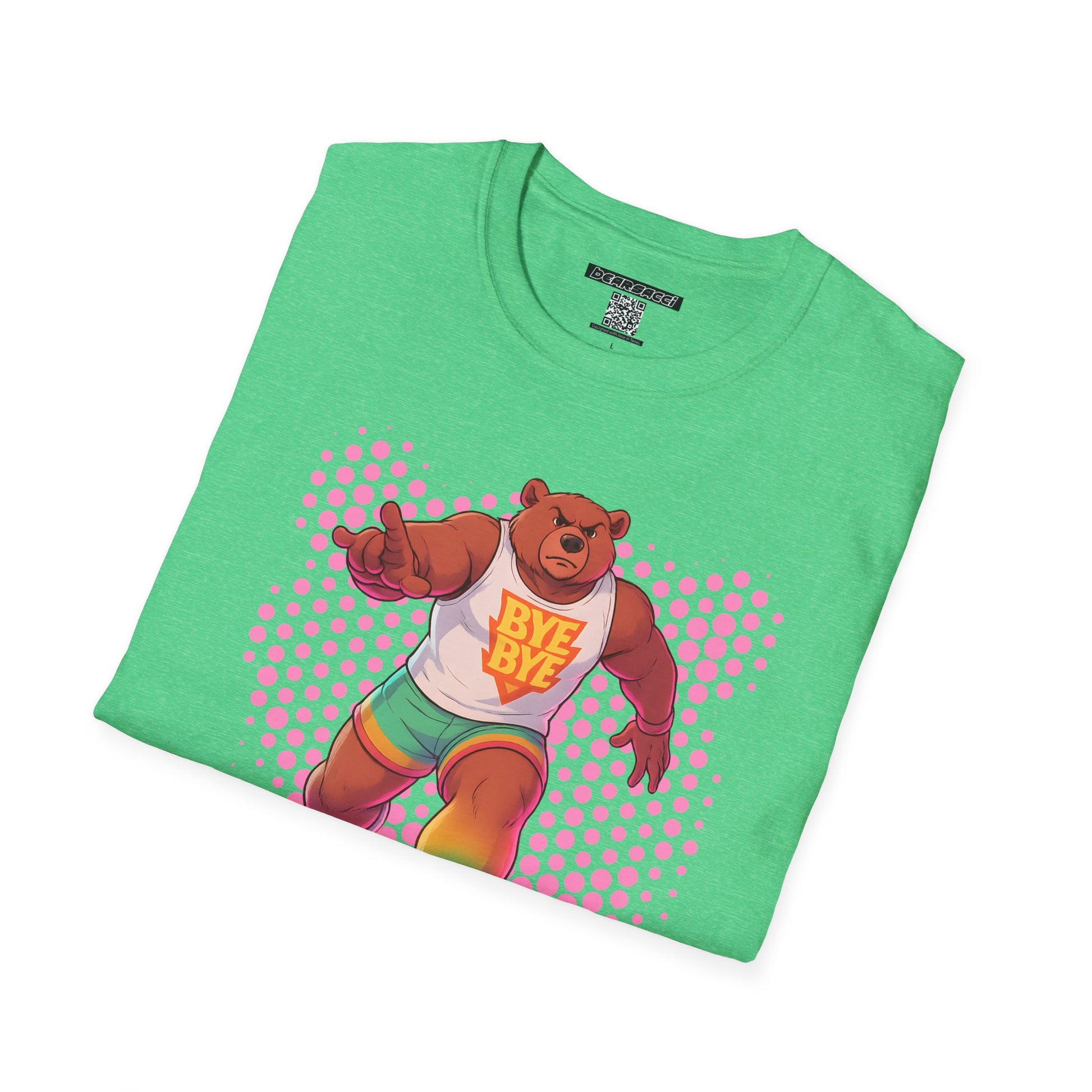 GymBros®: Bye Bye Bad Decisions Bear │ Softsyle T-shirt
