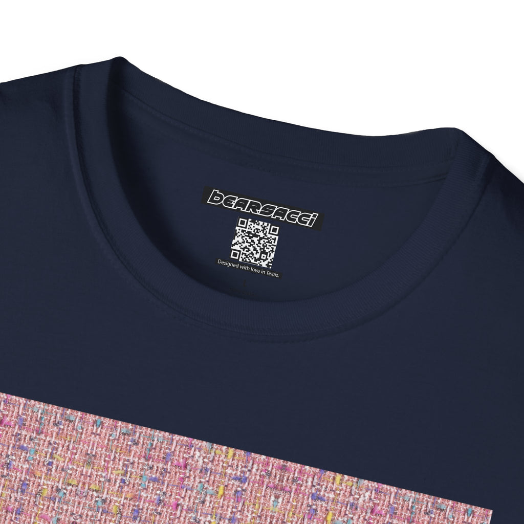 Fake Designer™: Pink Tweed Fuck│ Softsyle T-shirt
