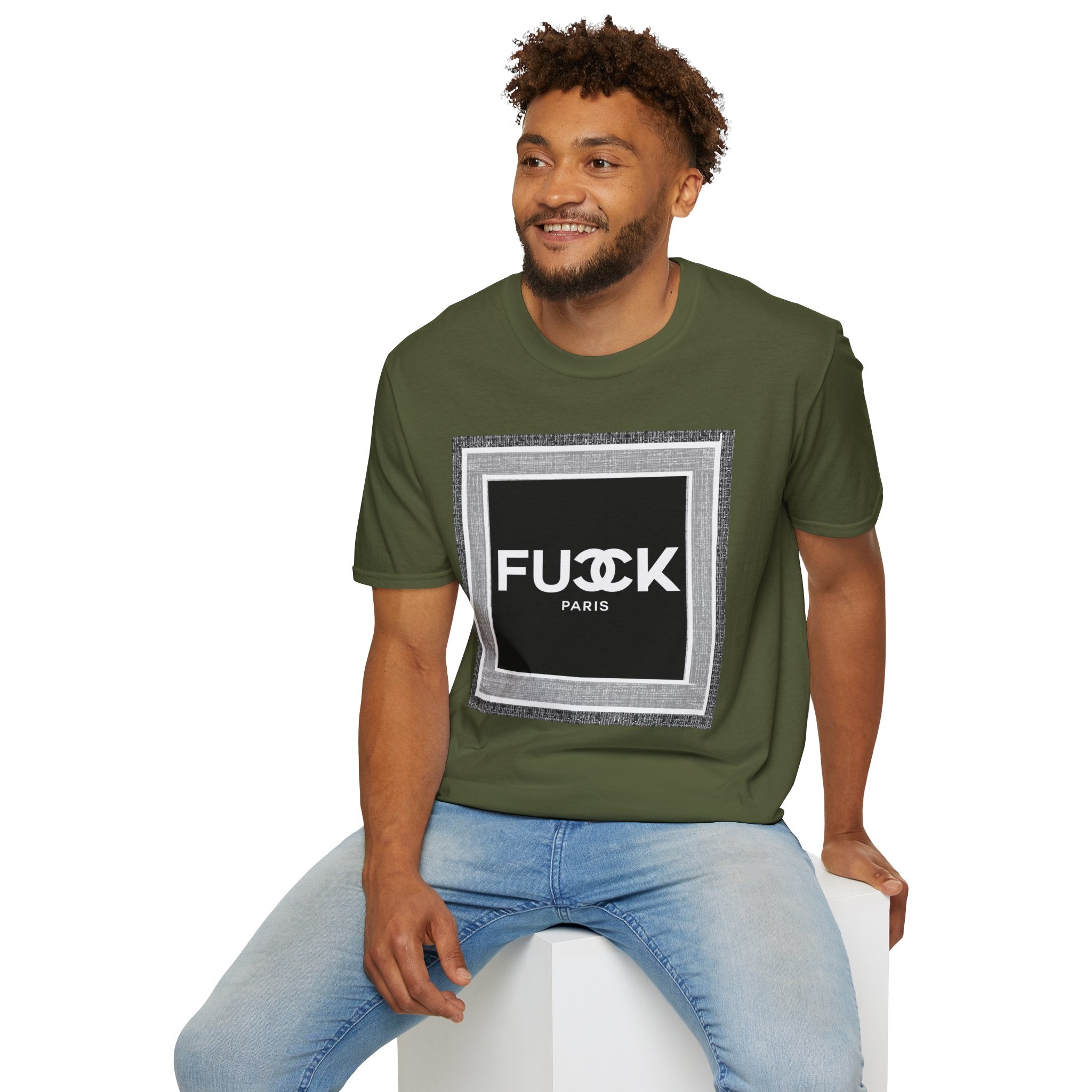 Fake Designer™: Fuck Paris│ Softsyle T-shirt
