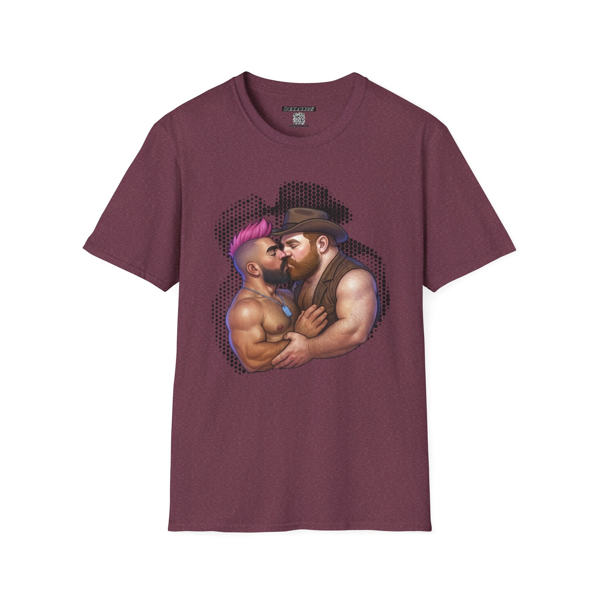 Bearsacci™: Cowboy & MMA Fighter│ Softsyle T-shirt