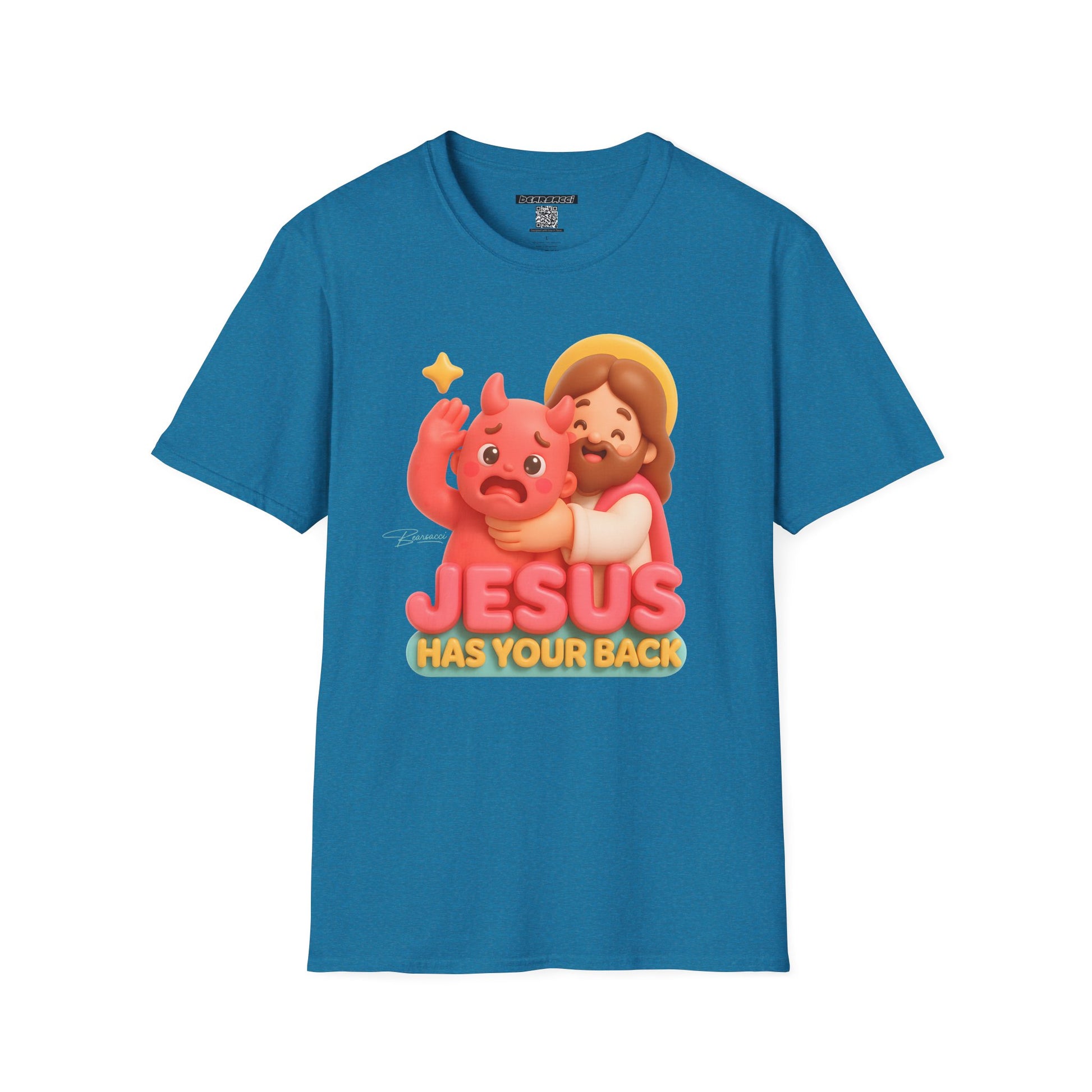 HyperPop®: Jesus Has Your Back │ Softsyle T-shirt