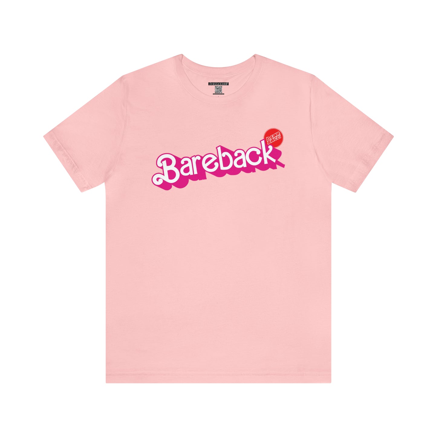 Bearbie™ X Slutpride™: Bareback Logo │Premium Jersey T-shirt