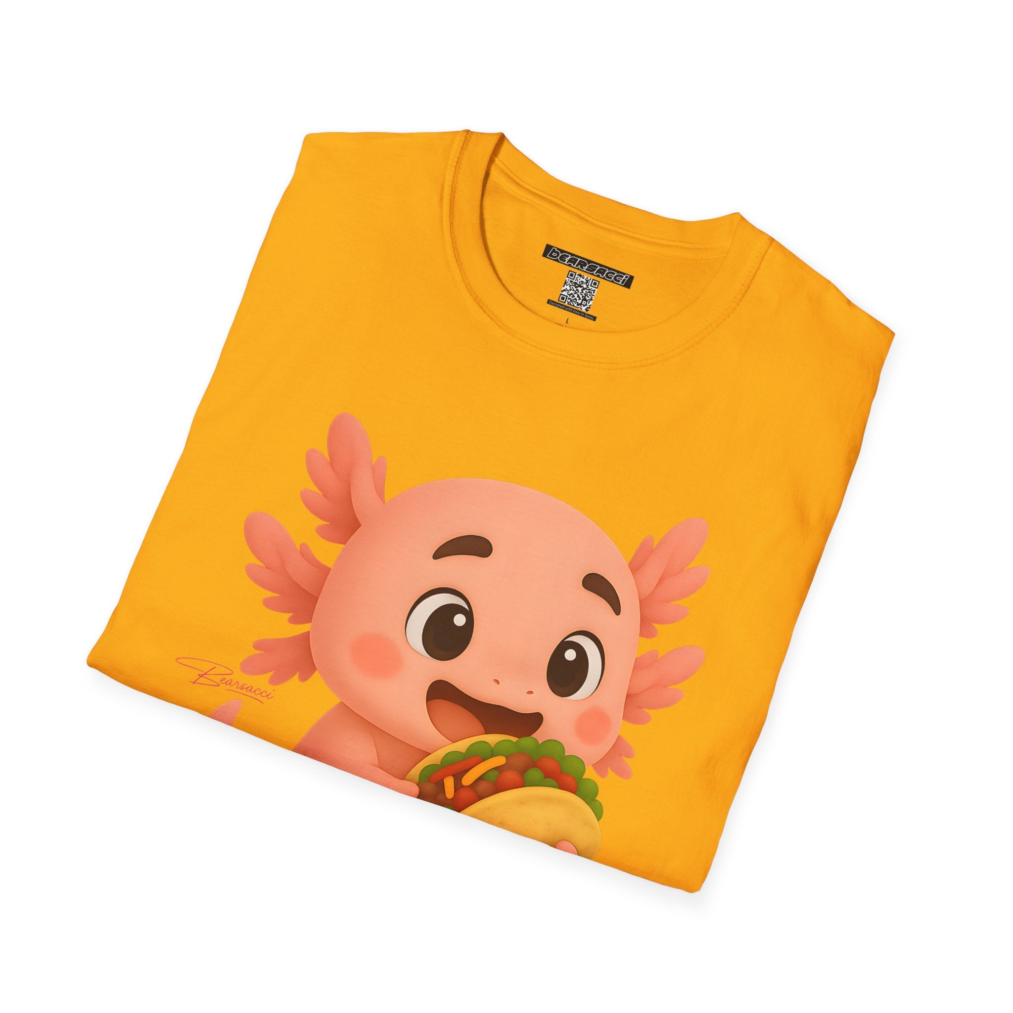 PeroLike X HyperPop®: Axolotl Taco │ Softsyle T-shirt