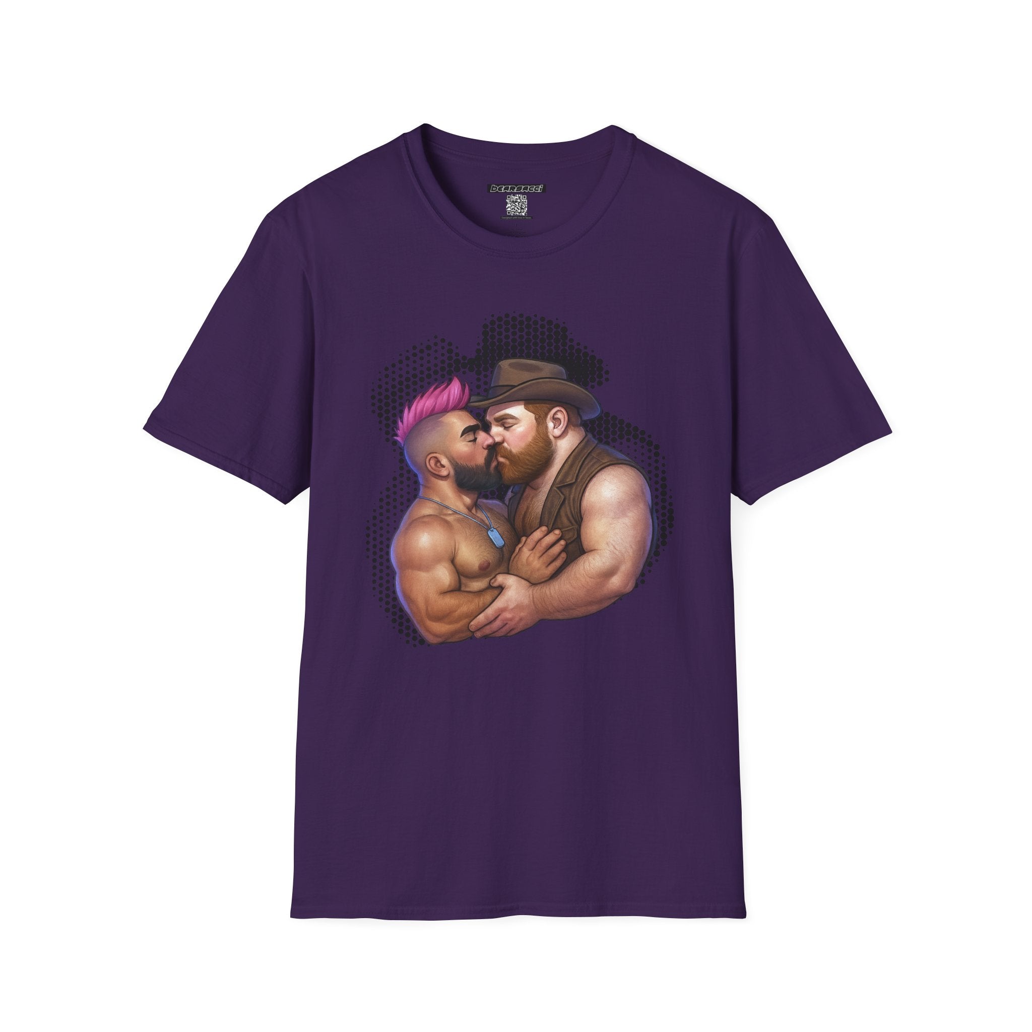 Bearsacci™: Cowboy & MMA Fighter│ Softsyle T-shirt