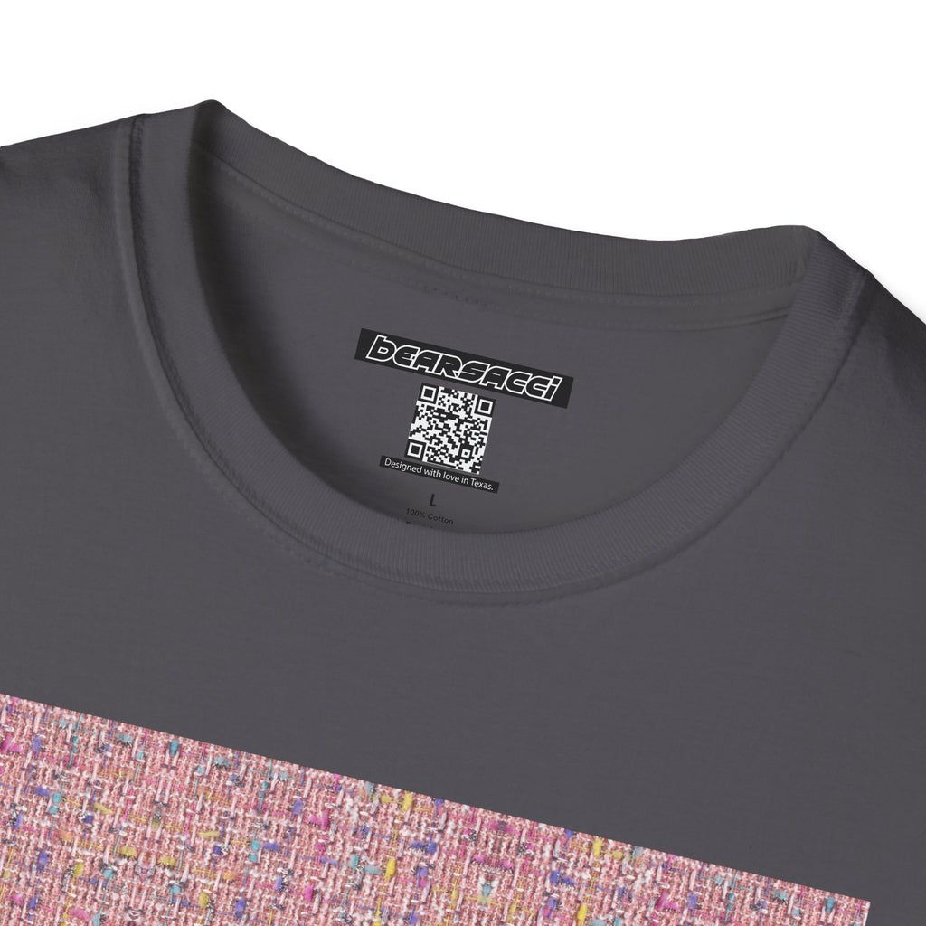Fake Designer™: Pink Tweed Fuck│ Softsyle T-shirt