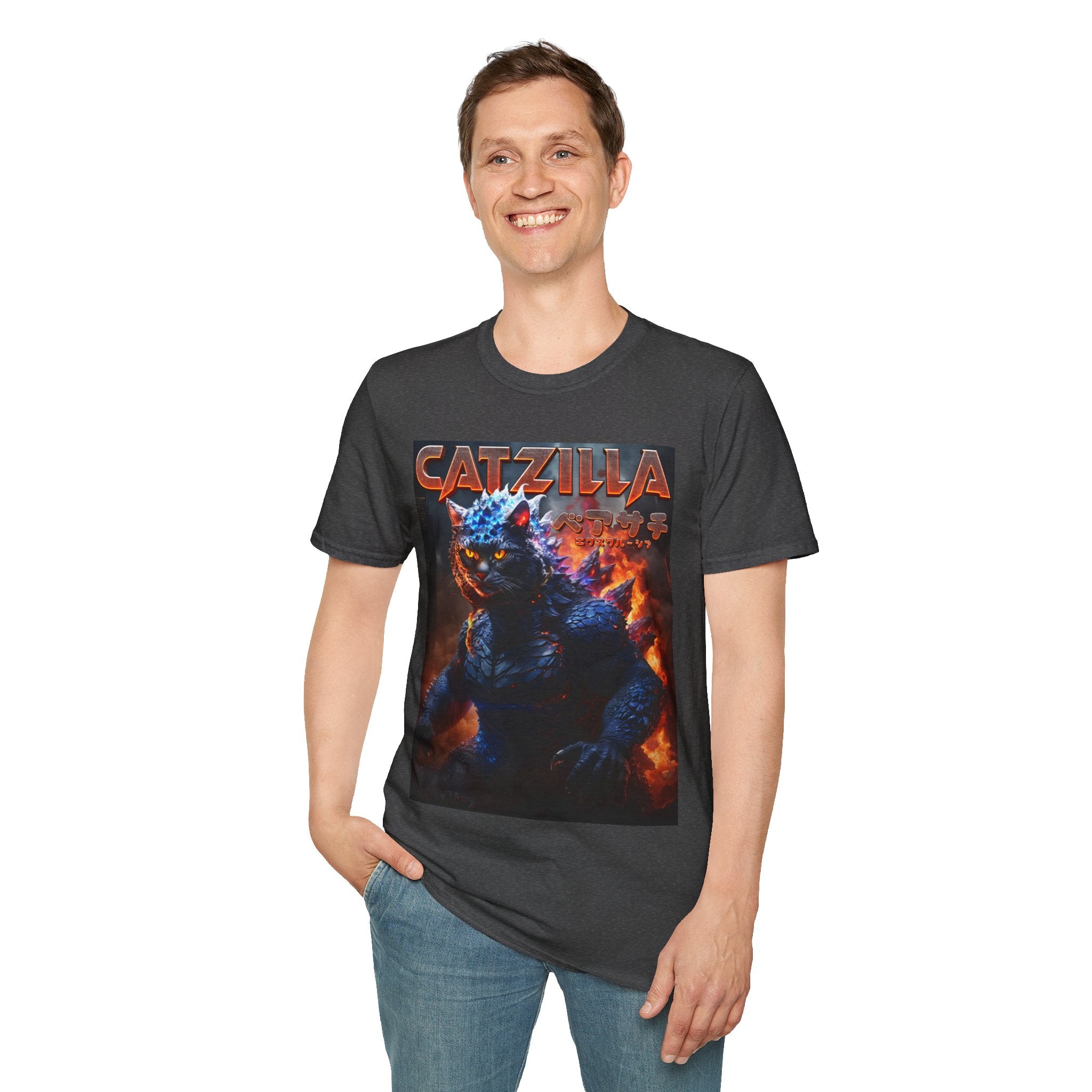 Fake Designer™: Catzilla │ Softsyle T-shirt