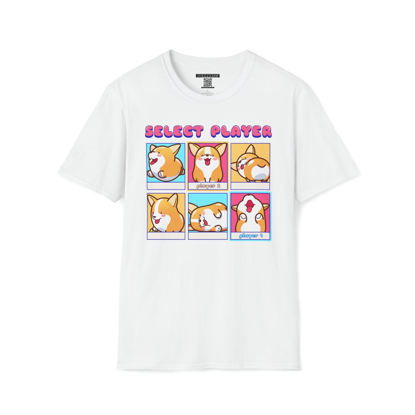 HyperPop™: Corgi Dog Select Player │ Softsyle T-shirt