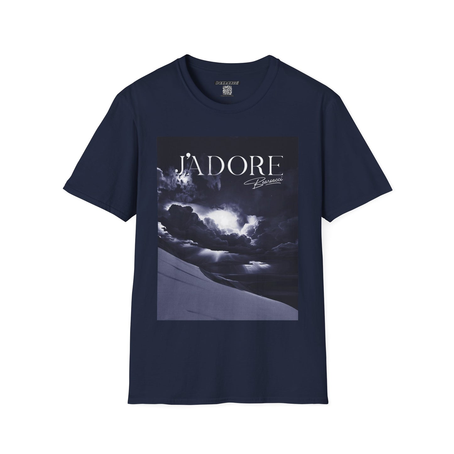 Fake Designer™: J'adore Bearsacci Solitude Is Dangerously Addictive (Dramatic Sky In Desert)│ Softsyle T-shirt