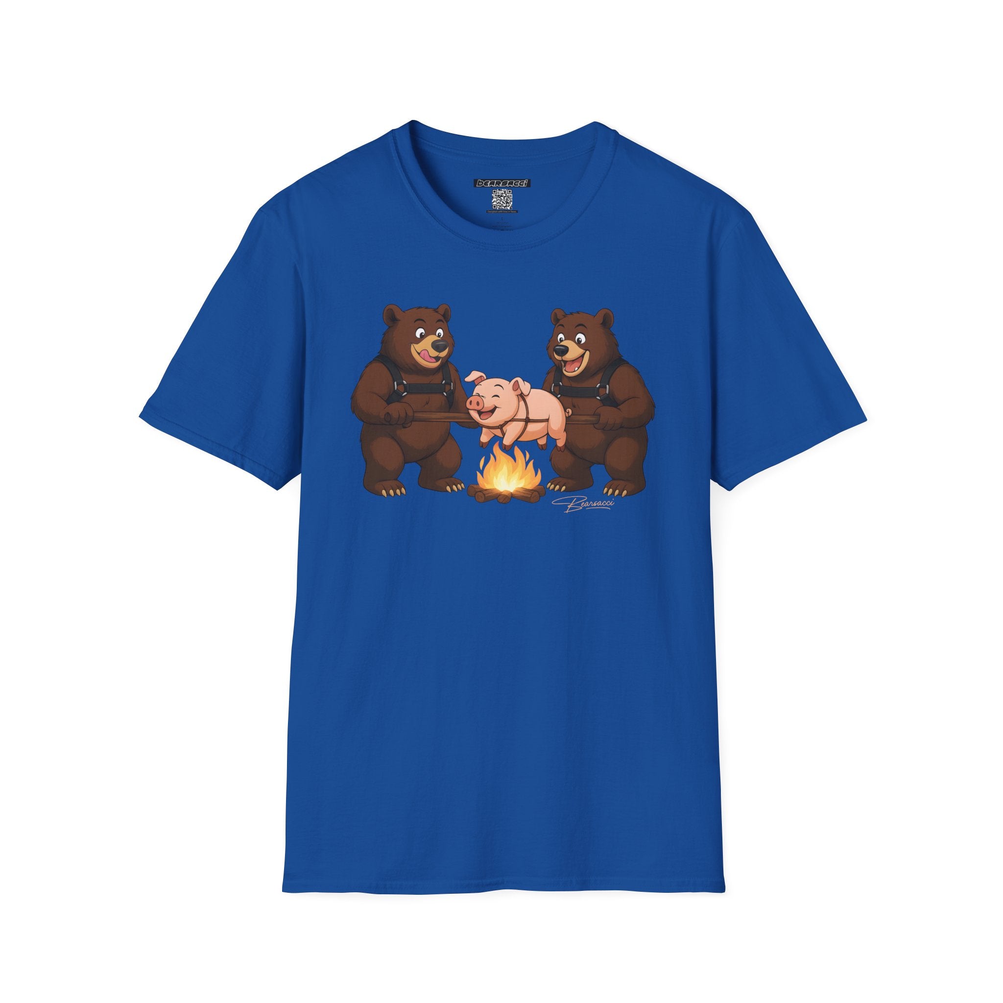 Bearmart®: Spit Roast Pig │Softsyle T-shirt