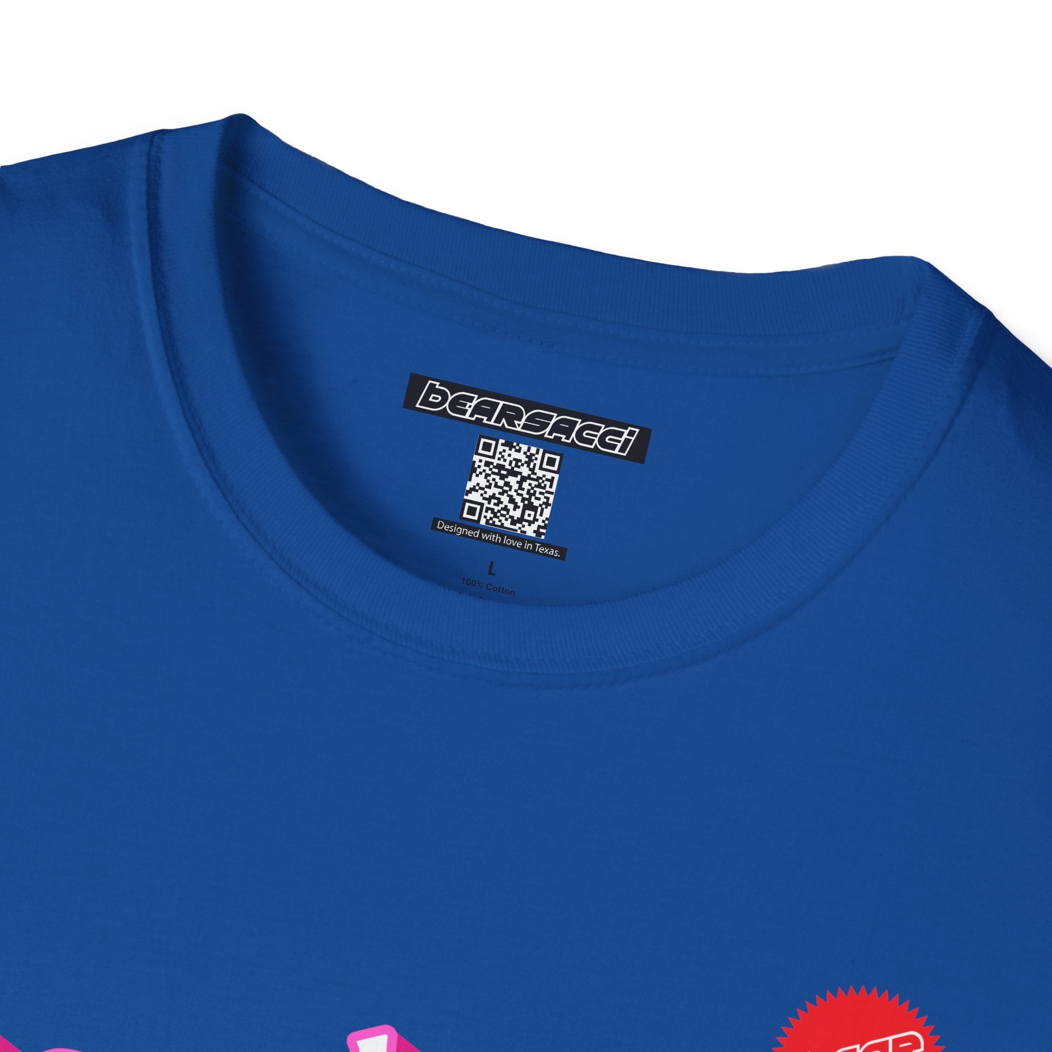 Bearbie® X Slutpride®: Bareback Logo │Softsyle T-shirt