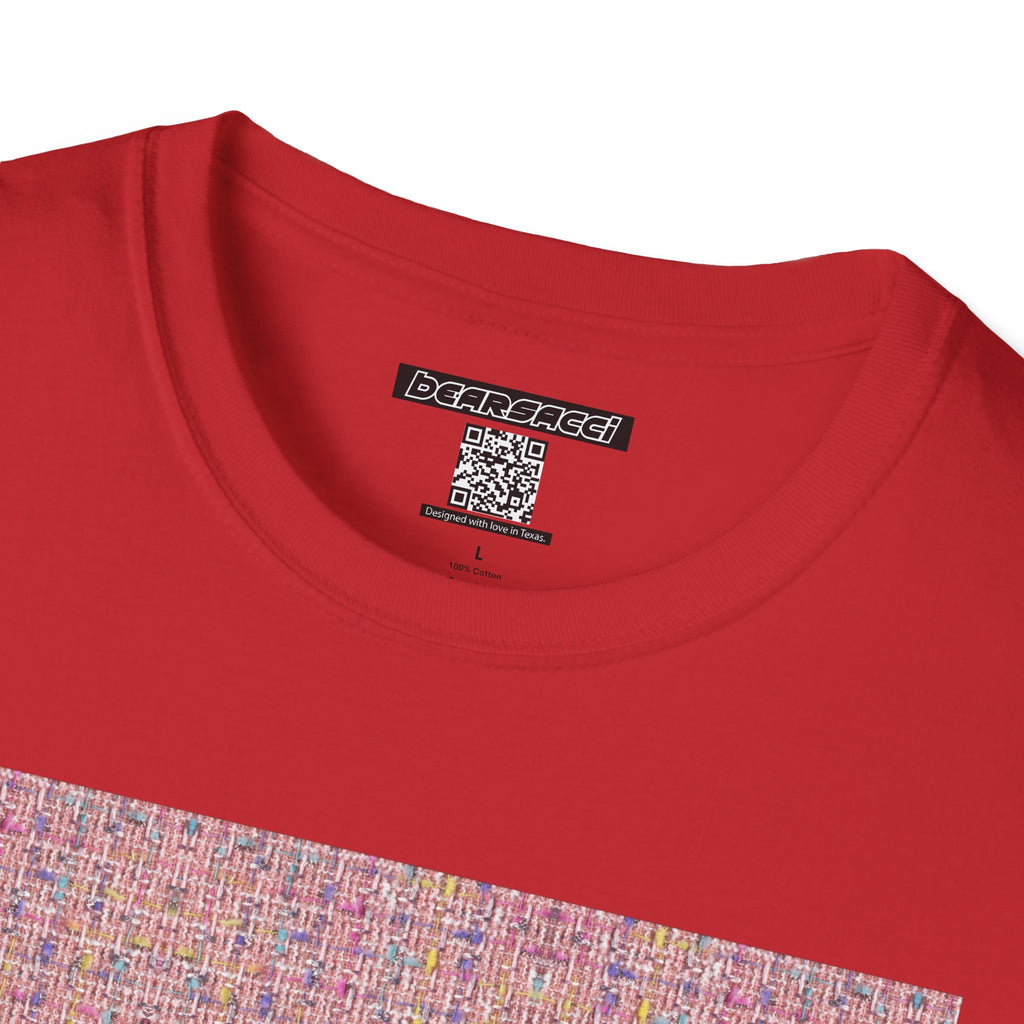 Fake Designer™: Pink Tweed Fuck│ Softsyle T-shirt