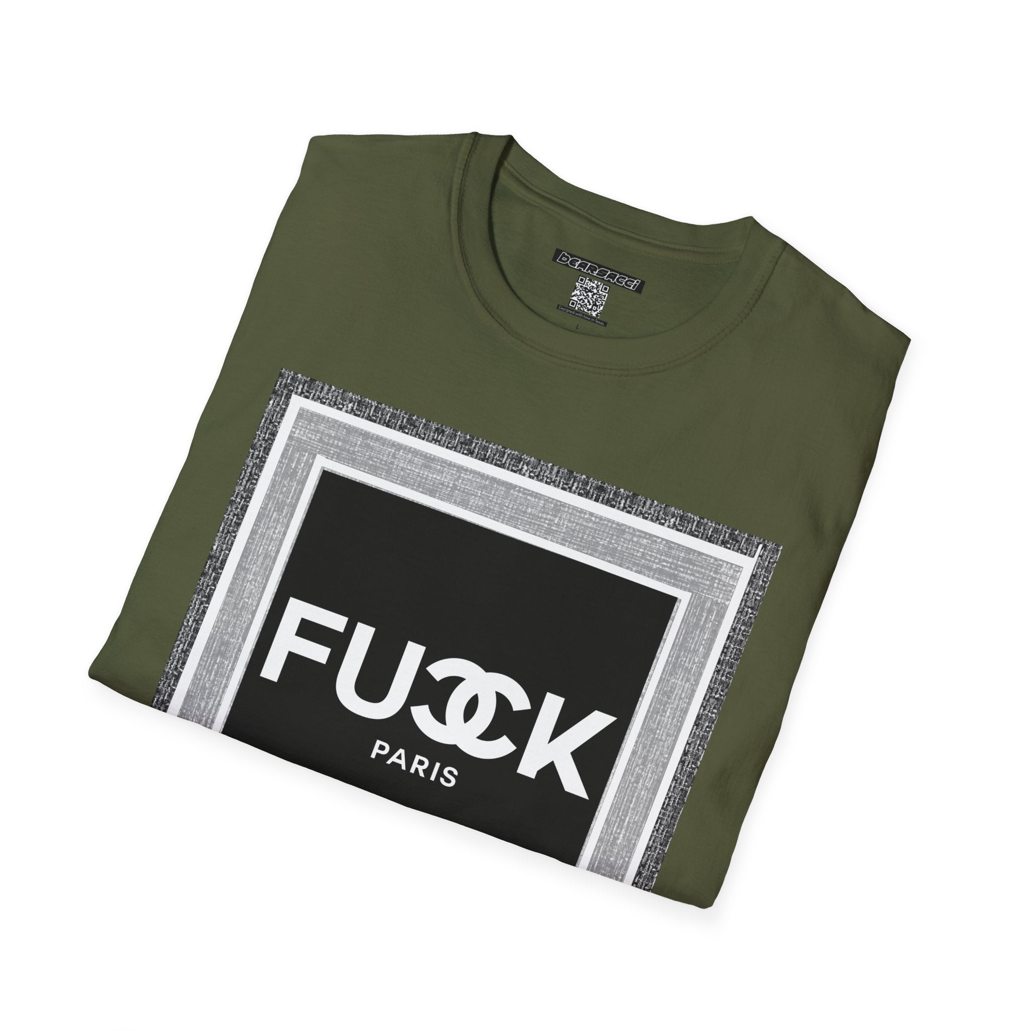 Fake Designer™: Fuck Paris│ Softsyle T-shirt