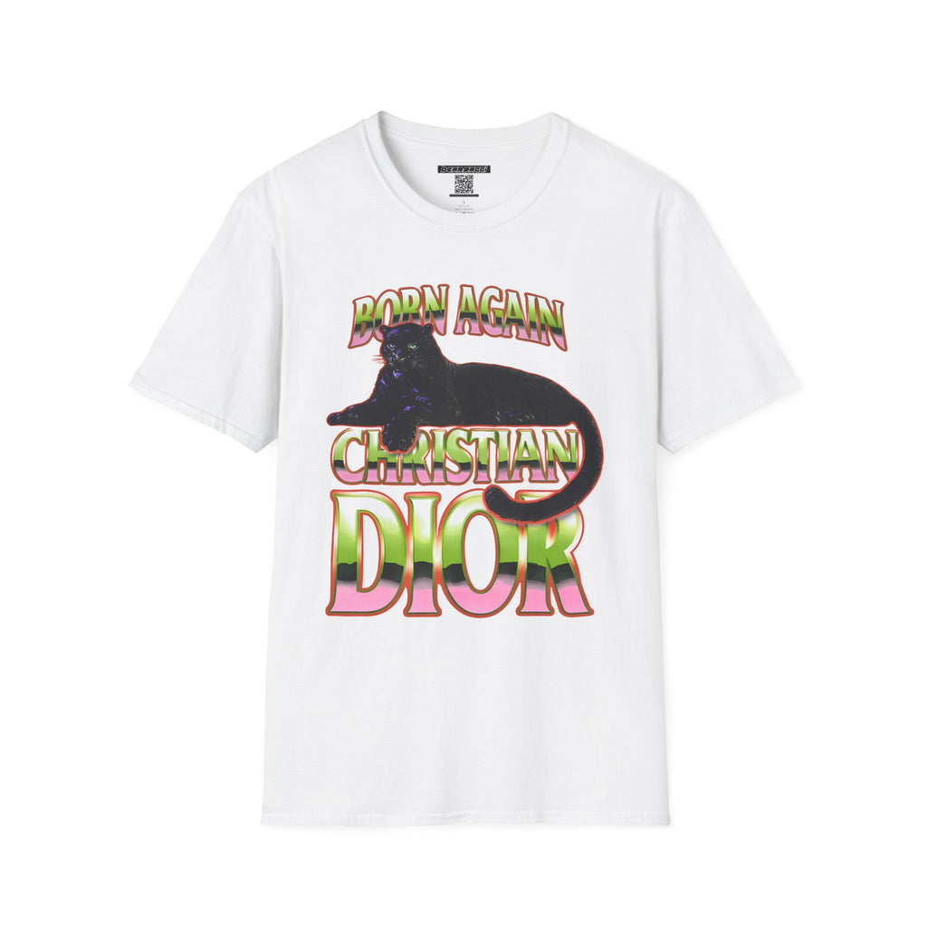 FakeDesigner®: Chinatown Market Secret Club Born Again Christian │ Softsyle T-shirt