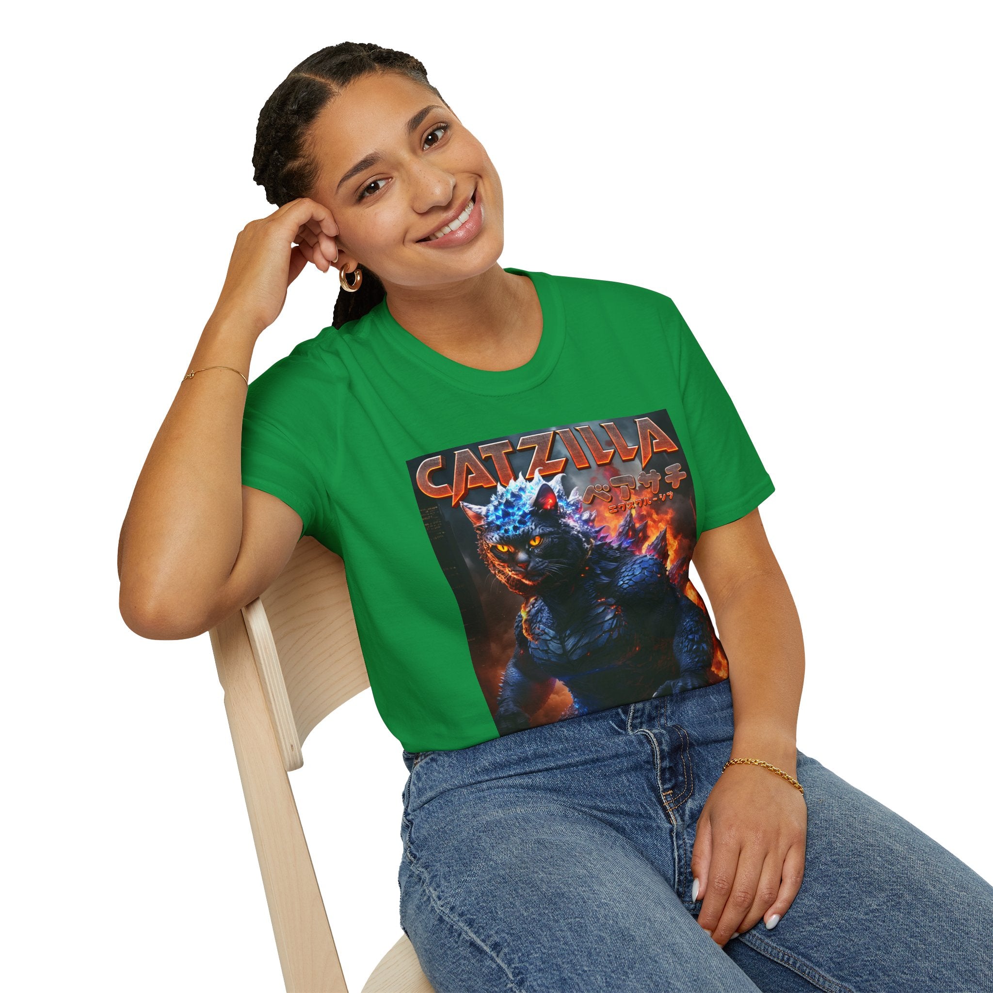 Fake Designer™: Catzilla │ Softsyle T-shirt