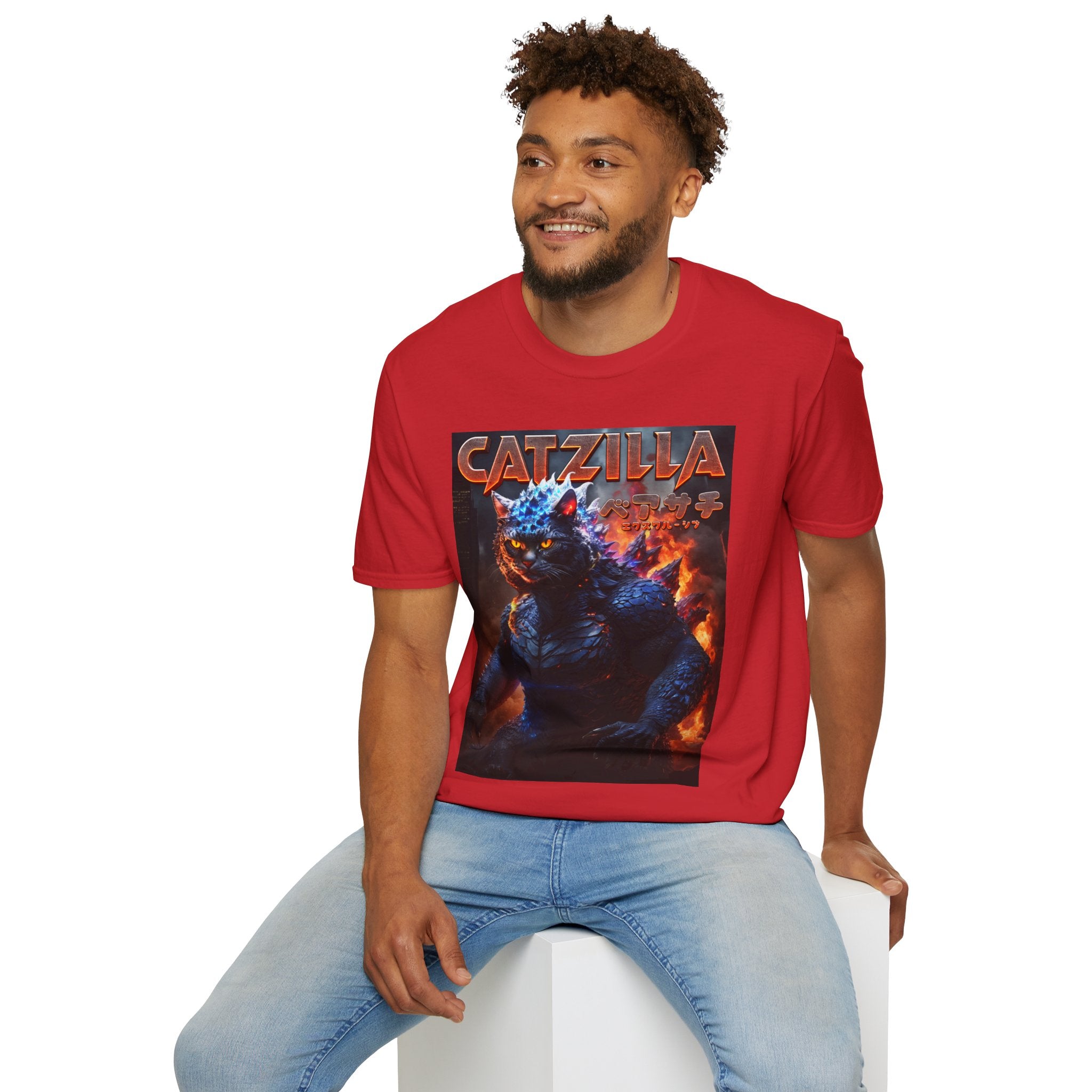 Fake Designer™: Catzilla │ Softsyle T-shirt