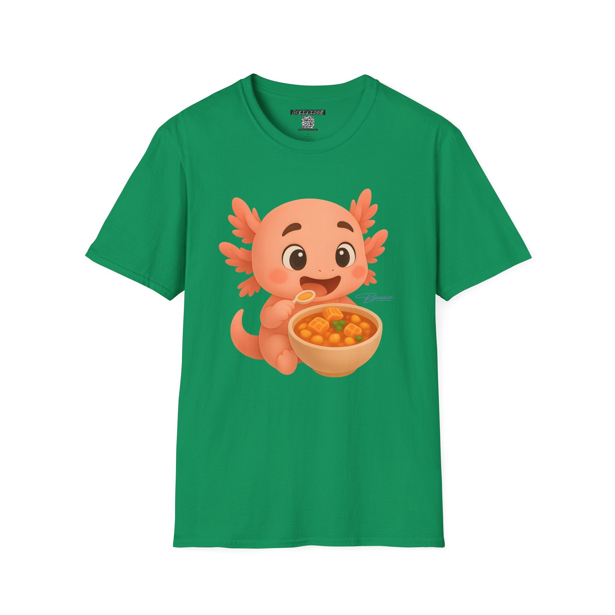 PeroLike X HyperPop®: Axolotl Menudo │ Softsyle T-shirt