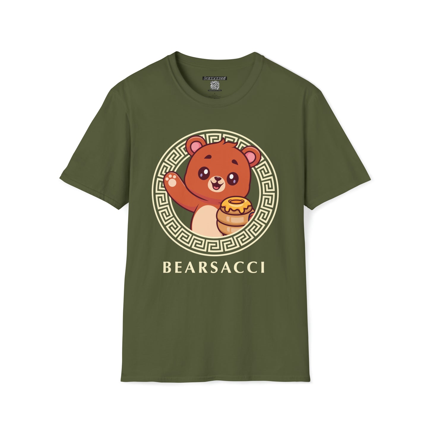 Bearsacci (Designer Bear)│ Softsyle T-shirt