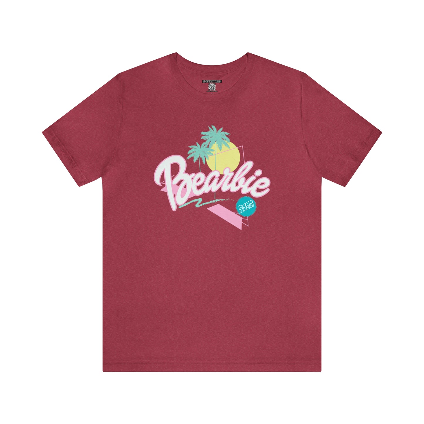 Bearbie: Pastel Malibu-Style Logo │Premium Jersey T-shirt