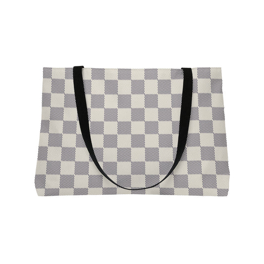 Azure Checkerboard │ Weekender Tote Bag