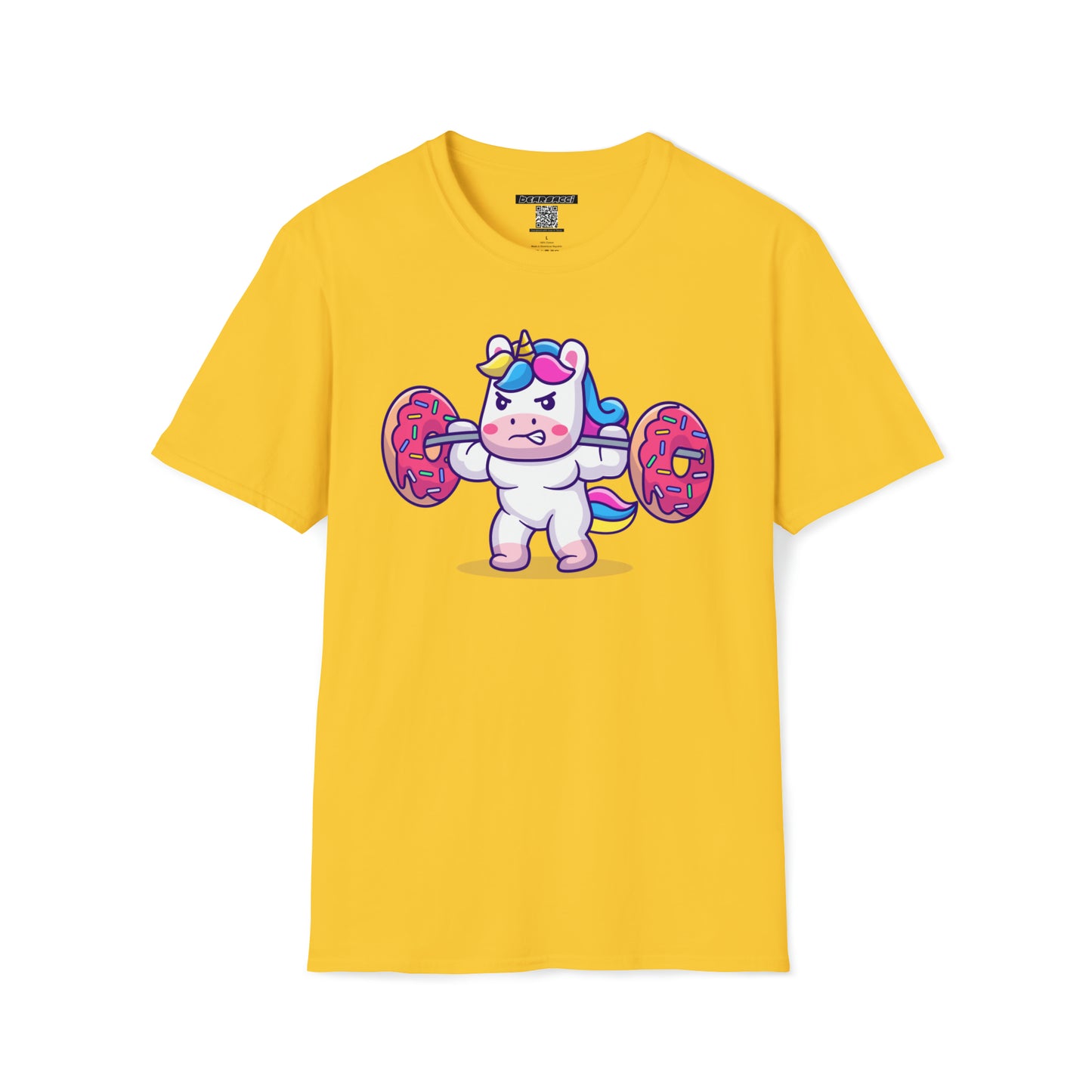 HyperPop™: Unicorn Lifting Doughnuts │ Softsyle T-shirt