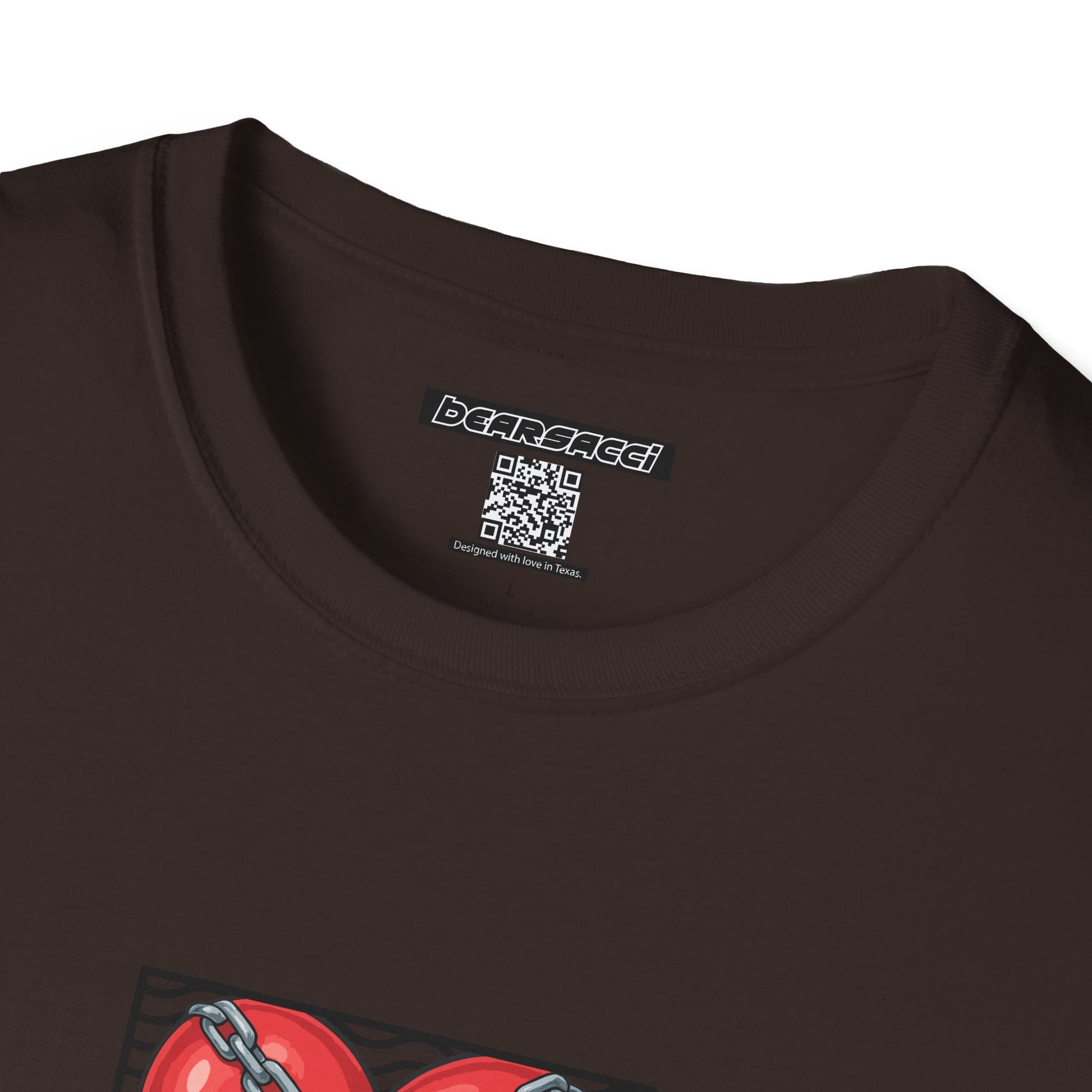 SlutPride® X Dominion®: Locked Heart │ Softsyle T-shirt