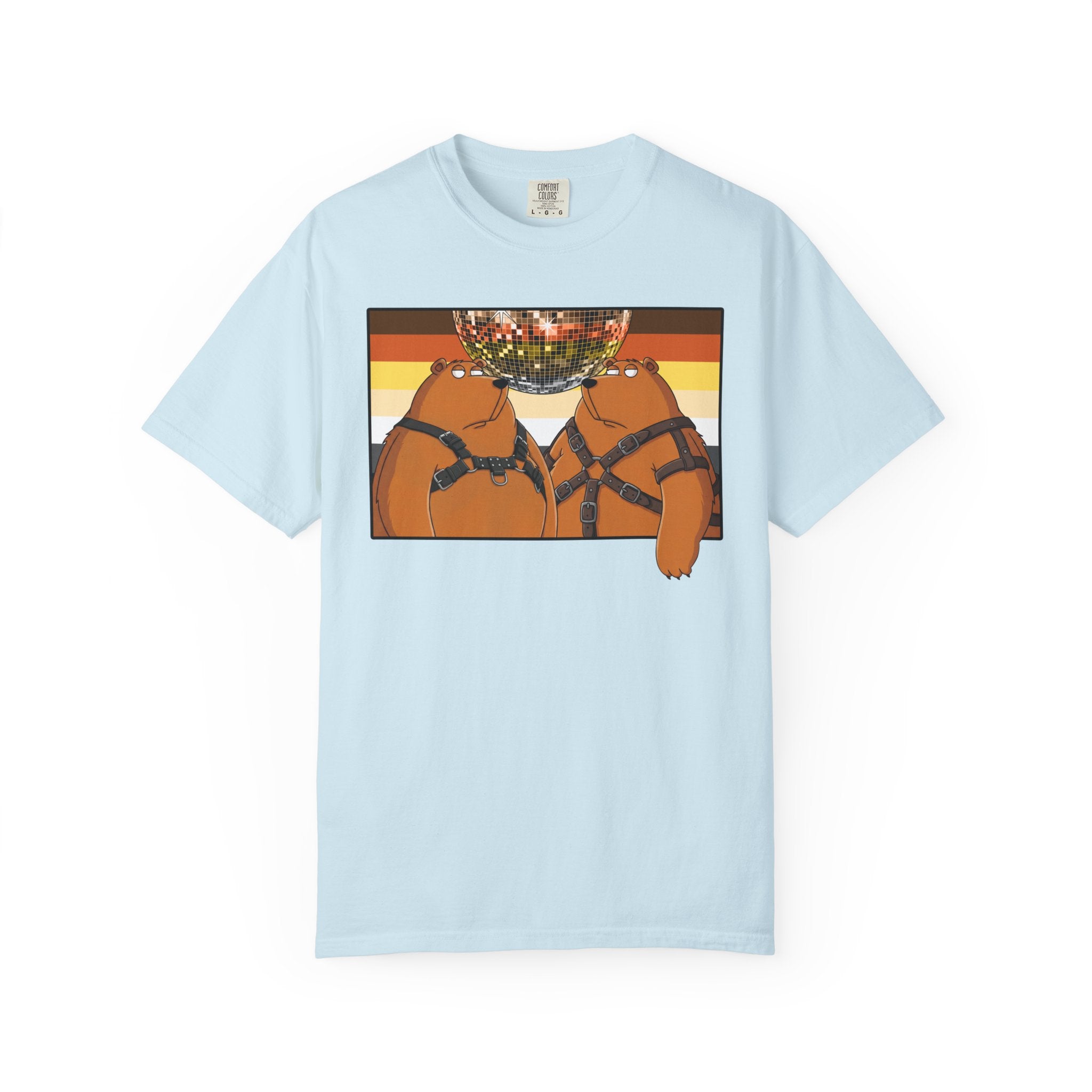 Bearmart®: Leather Bears Disco │Comfort Colors® T-shirt