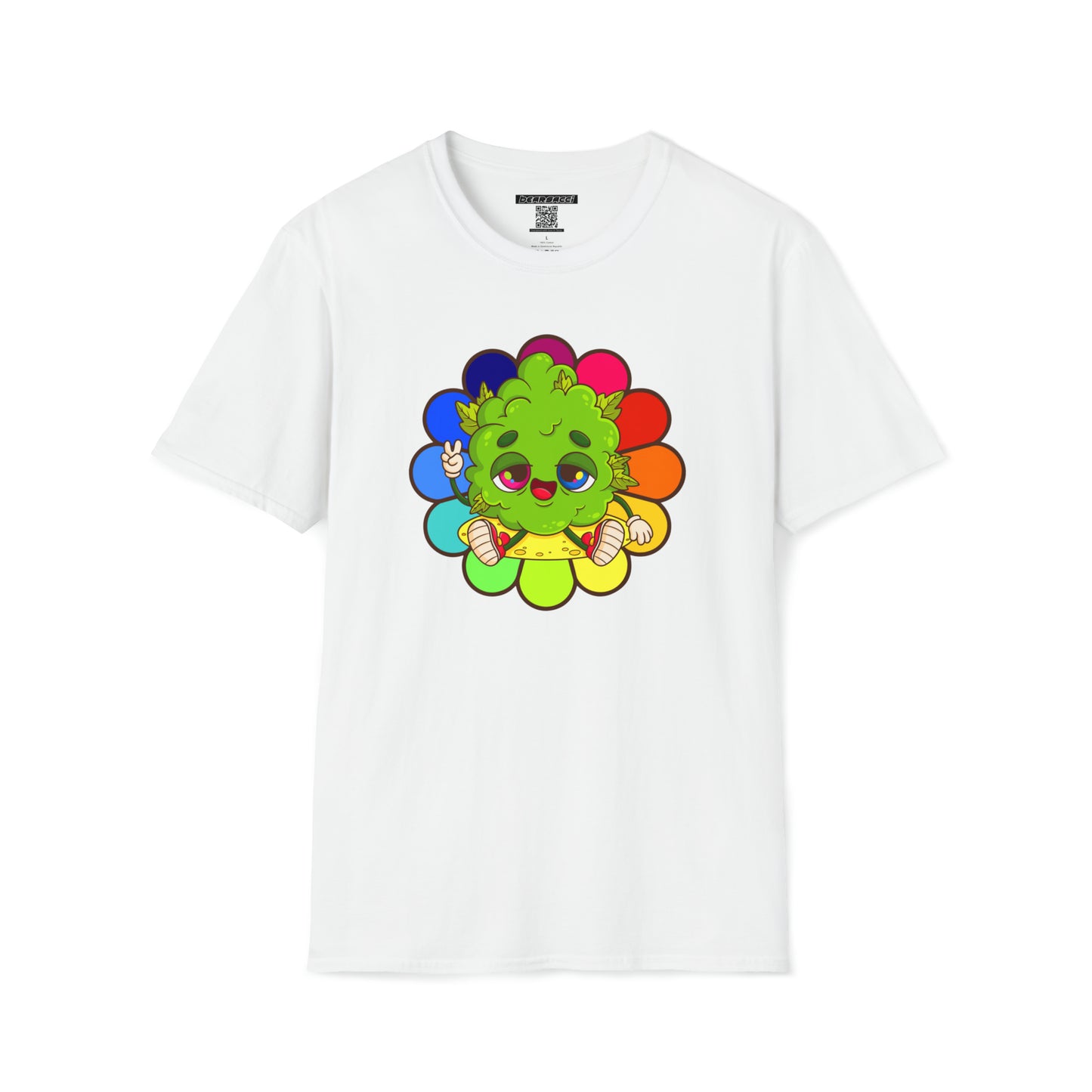 Stoney: Rainbow Leaf │ Softsyle T-shirt