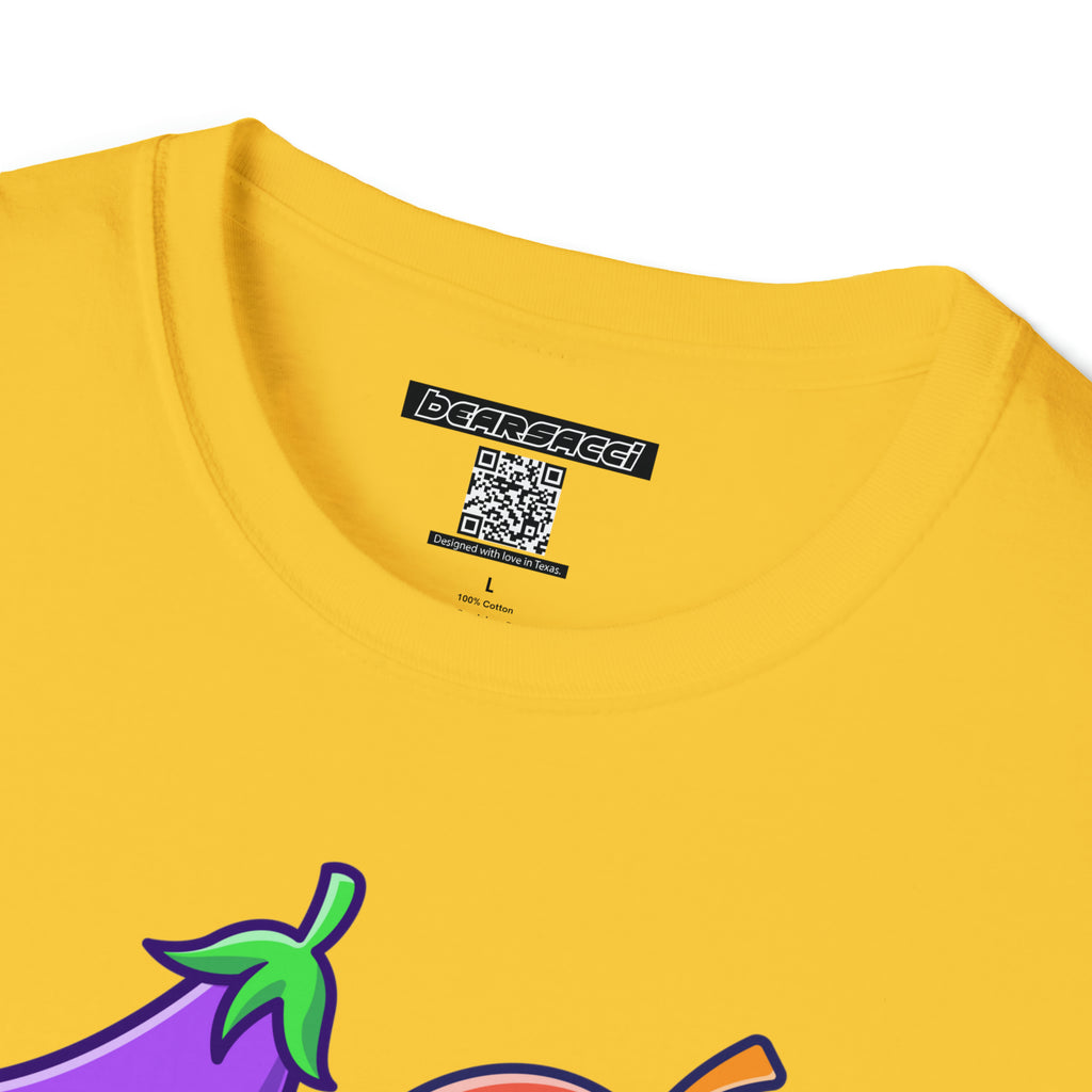 SlutPride™ X HyperPop™: Eggplant & Peach │ Softsyle T-shirt
