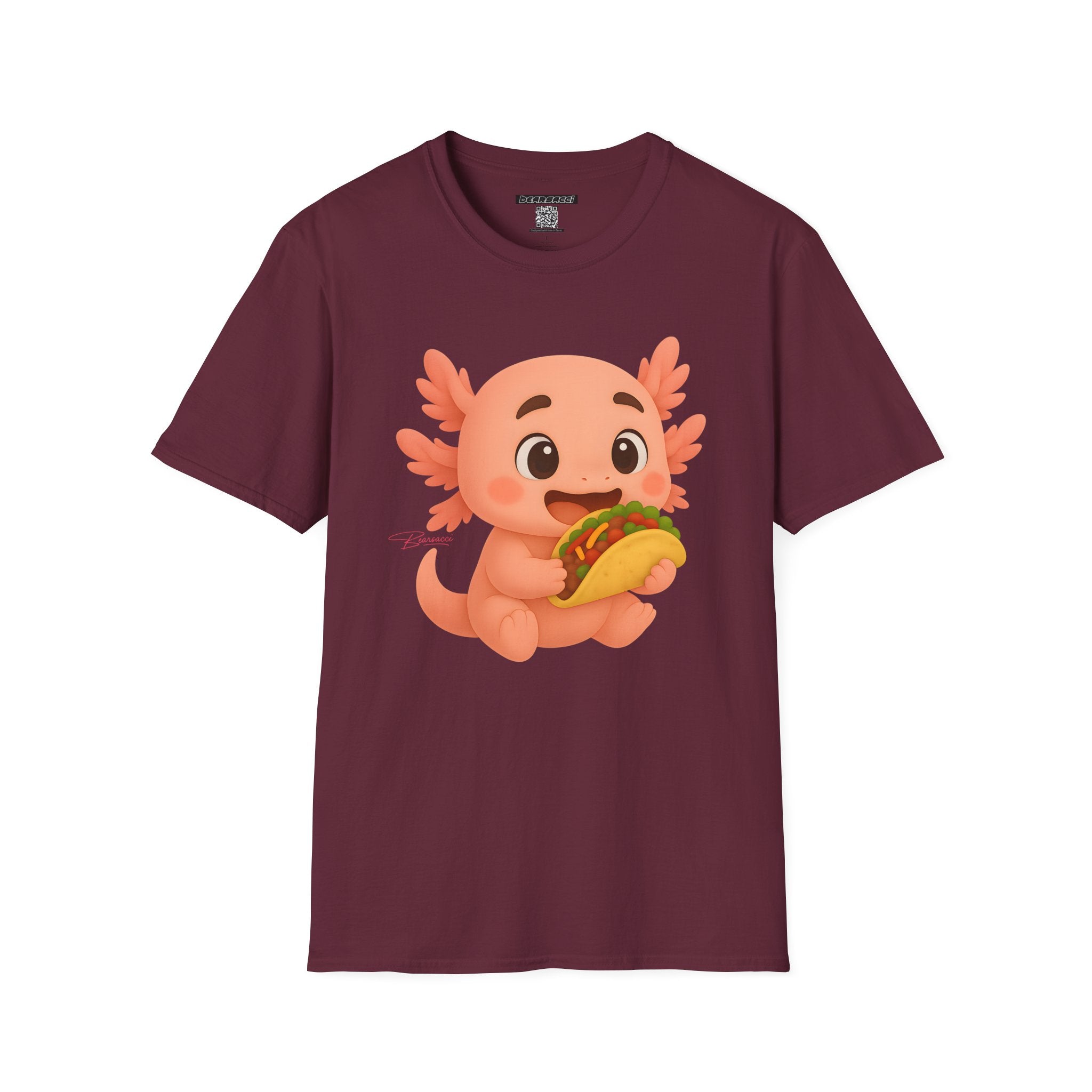 PeroLike X HyperPop®: Axolotl Taco │ Softsyle T-shirt