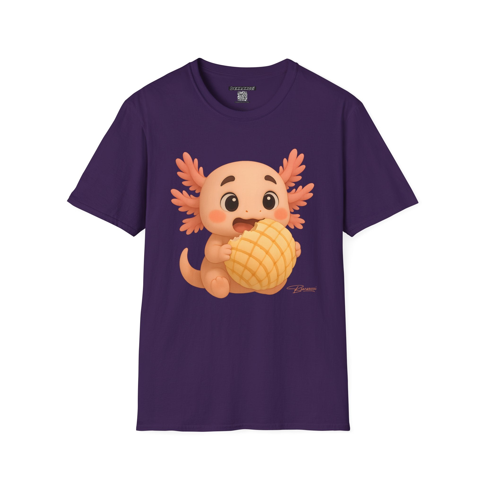 PeroLike X HyperPop®: Axolotl Concha Pan Dulce │ Softsyle T-shirt
