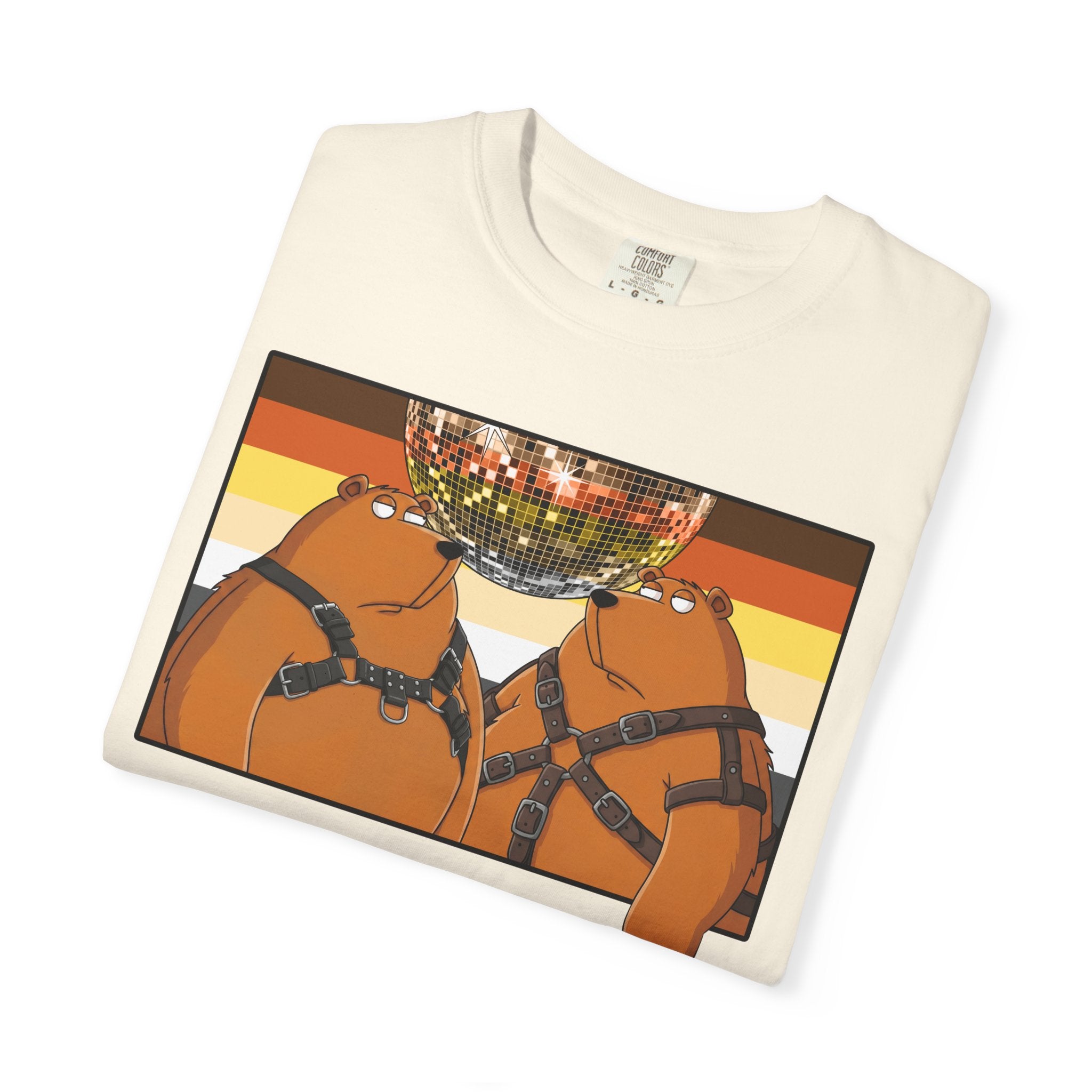 Bearmart®: Leather Bears Disco │Comfort Colors® T-shirt
