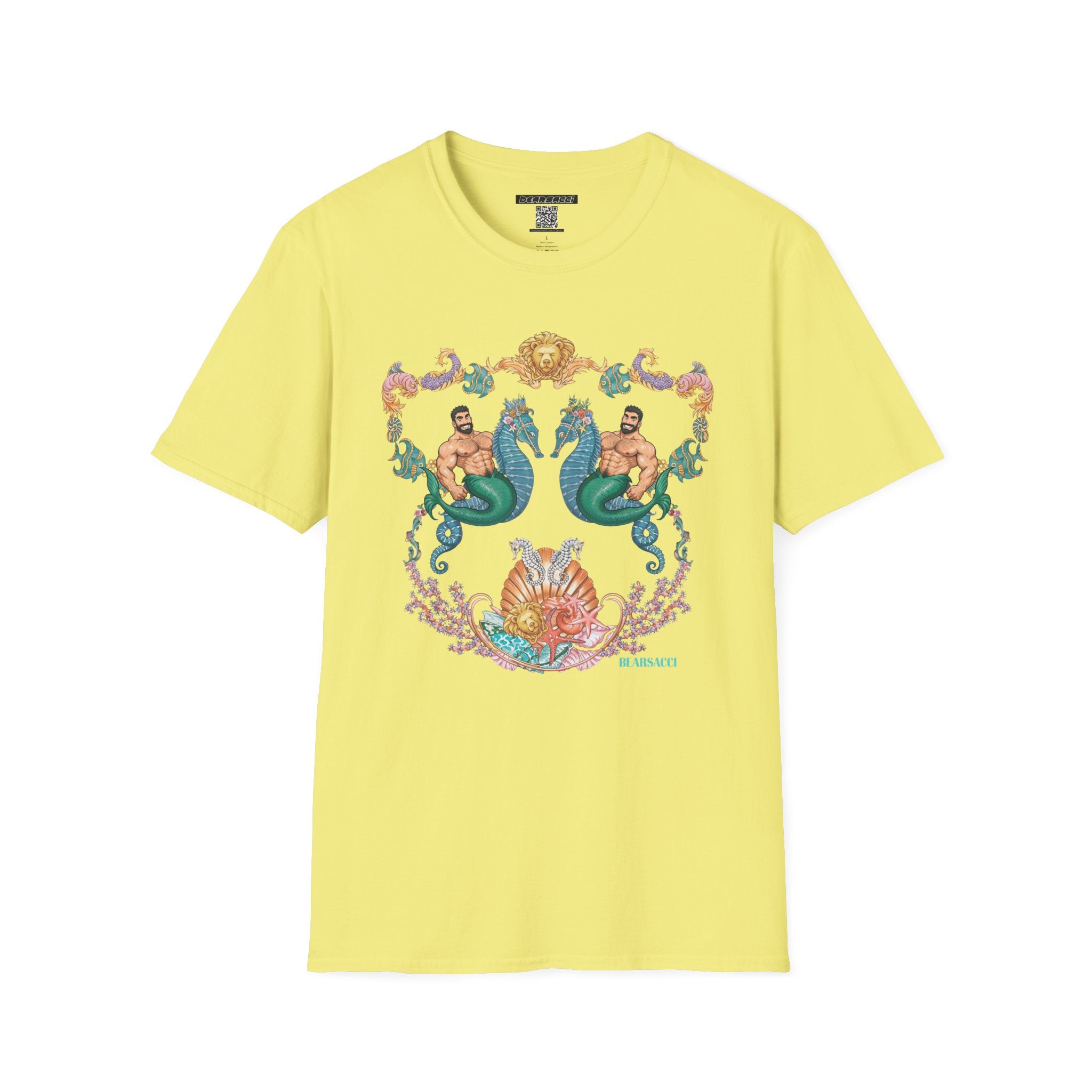FakeDesigner®: Coral Fantasy: Bearoque Edition │ Softsyle T-shirt