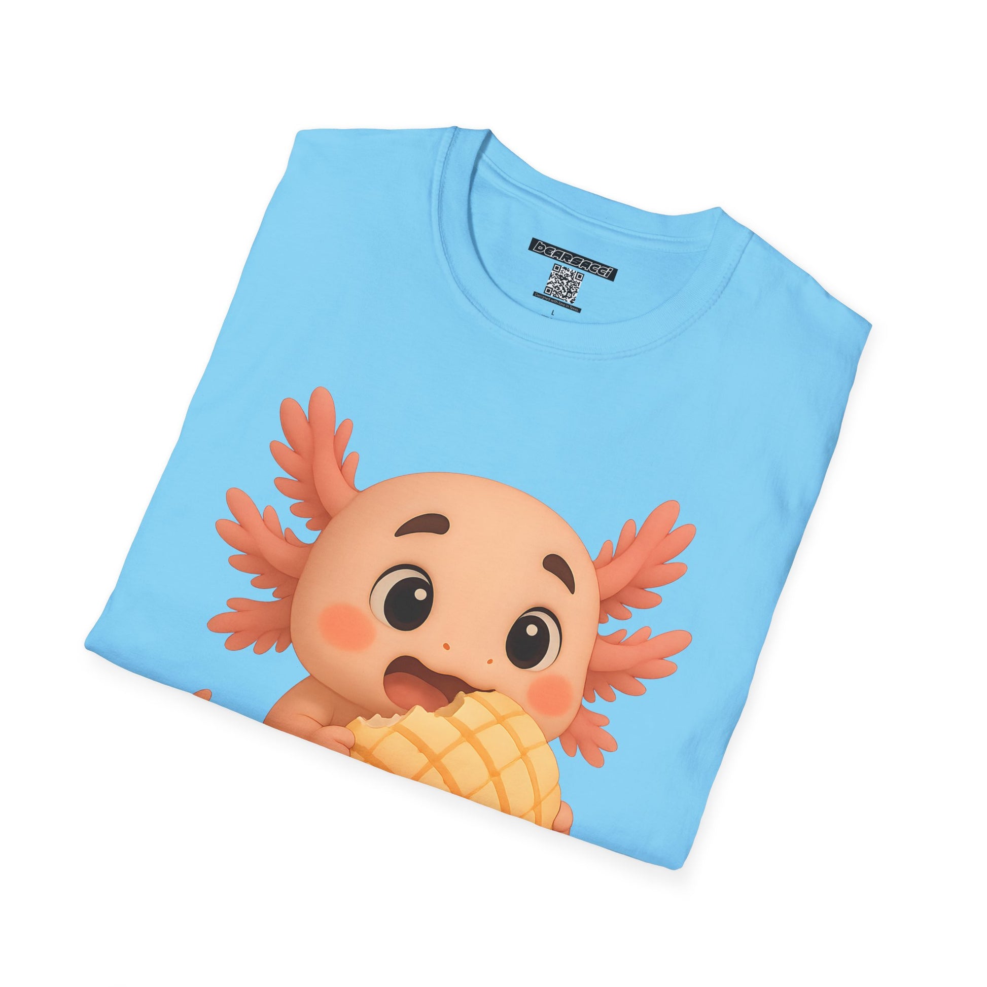 PeroLike X HyperPop®: Axolotl Concha Pan Dulce │ Softsyle T-shirt